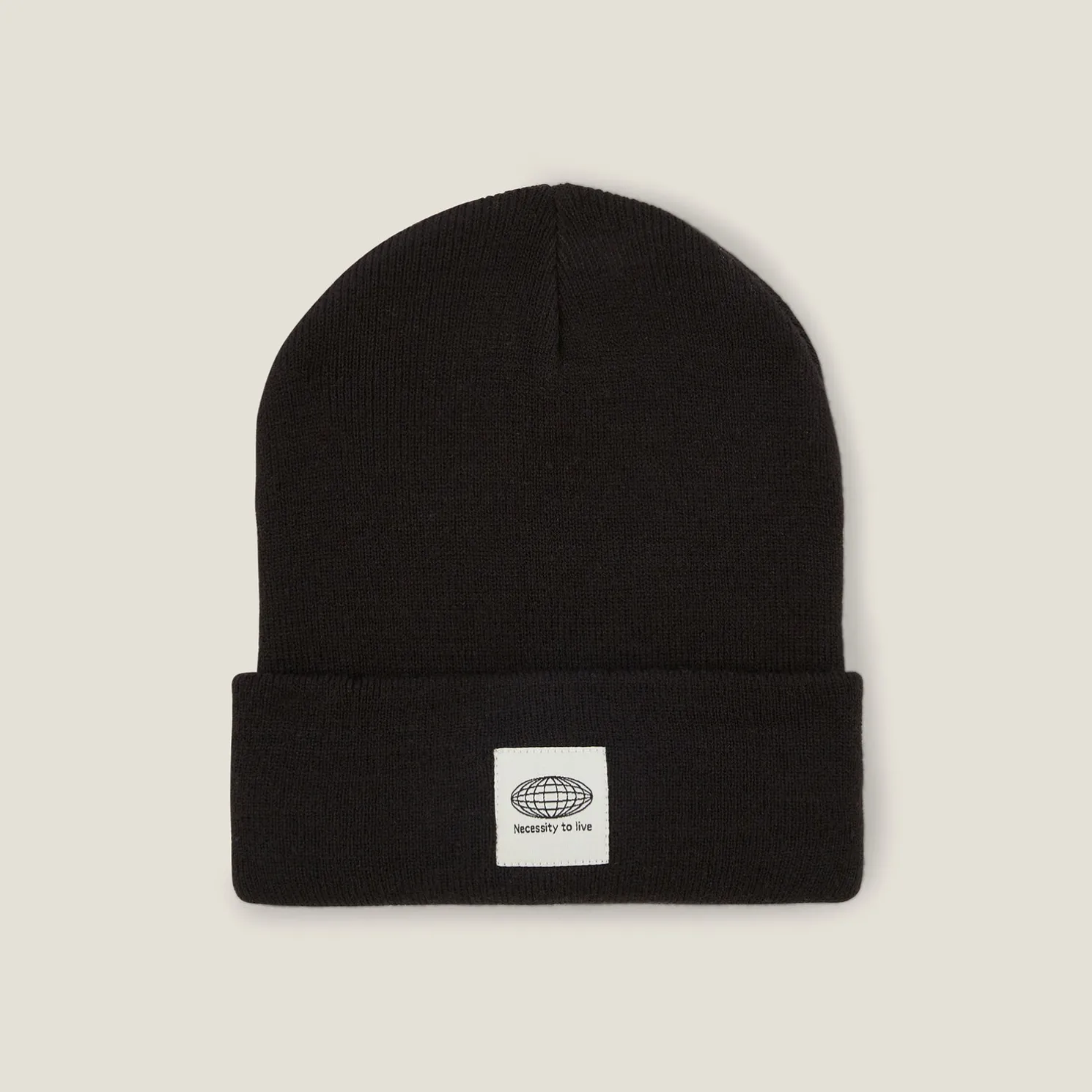 Lange wollen `beanie¿ muts