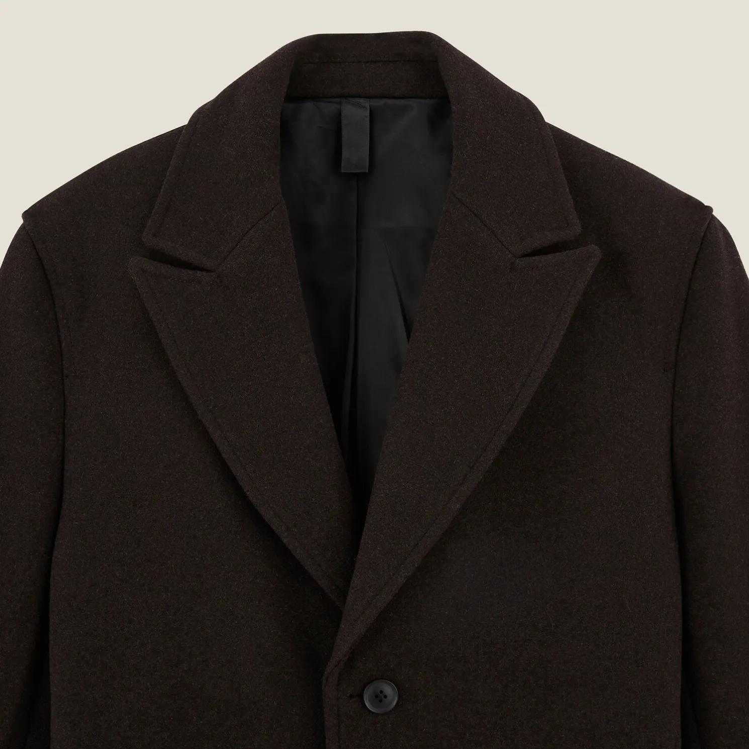 Lange, wollen wintermantel