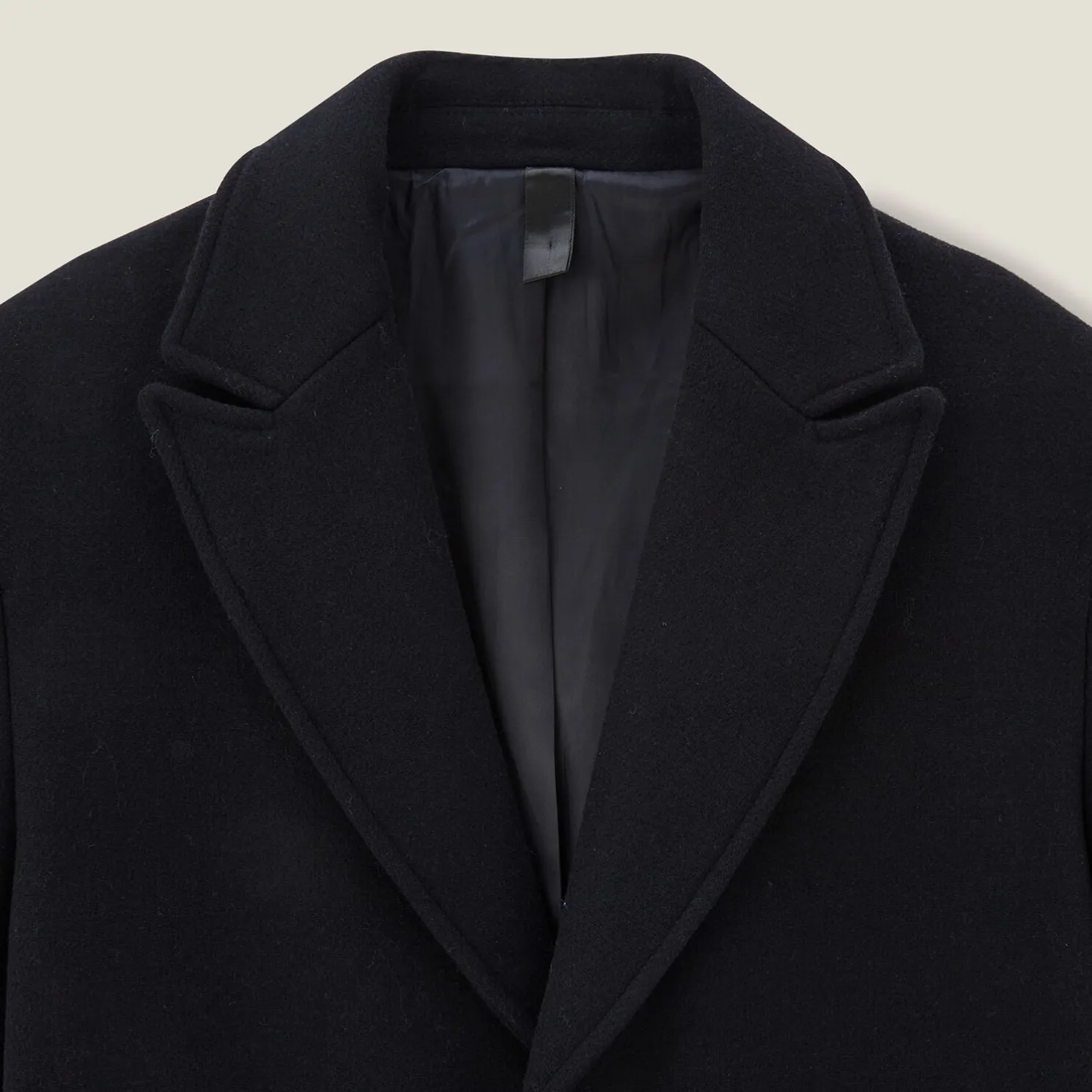 Lange, wollen wintermantel