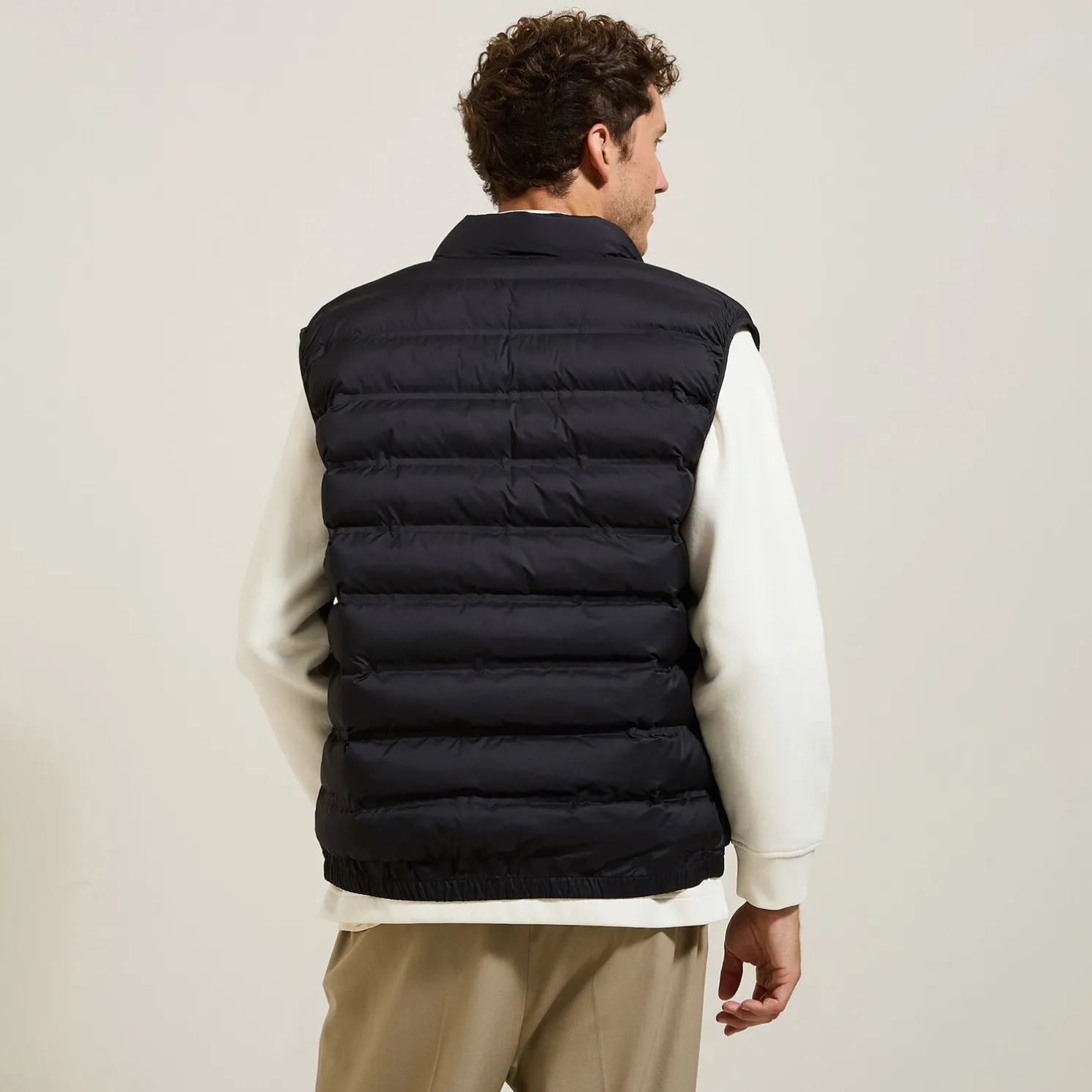 Lichte bodywarmer zonder mouwen