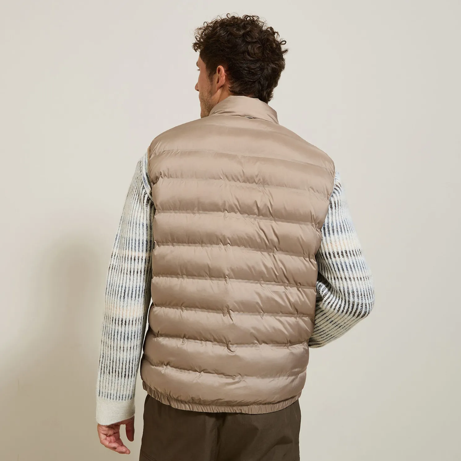 Lichte bodywarmer zonder mouwen