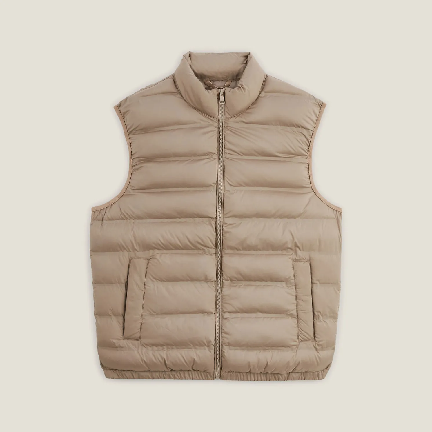 Lichte bodywarmer zonder mouwen