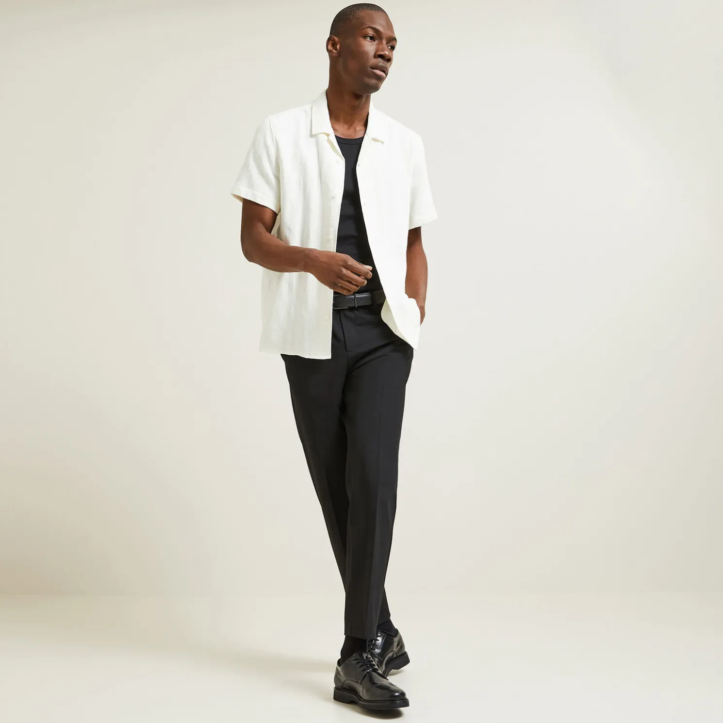 Mouwloos hemdje in 1x1 ribboord