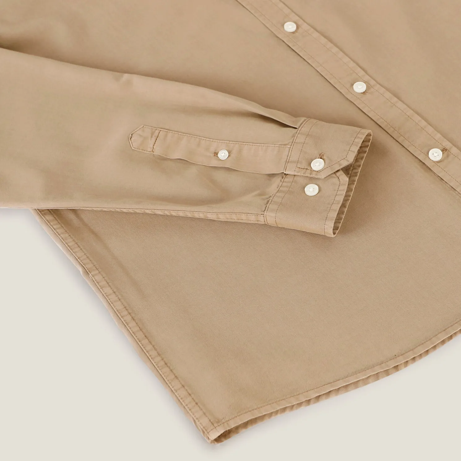 Overhemd van tencelkatoen