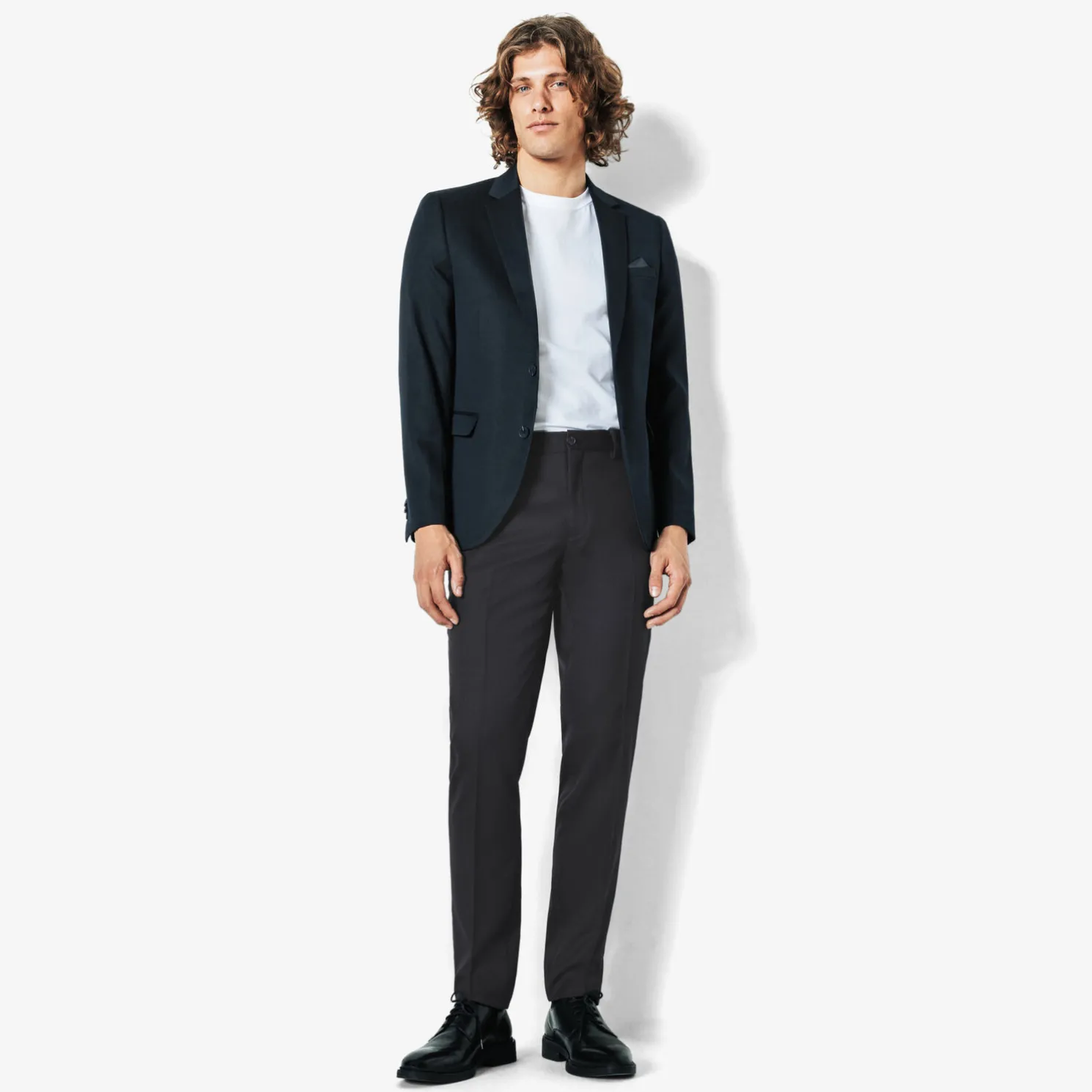 Pantalon Costume Bleu foncé