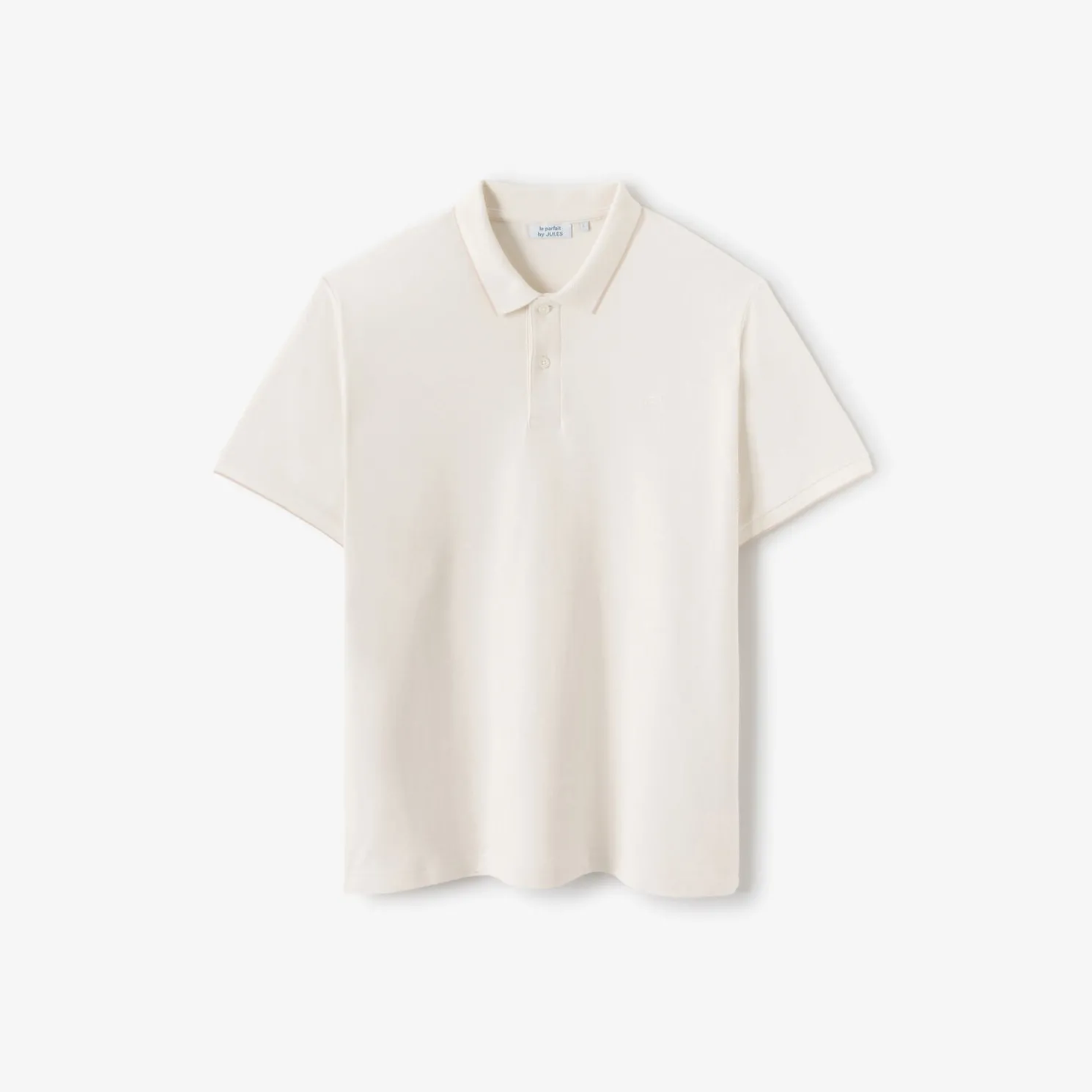 Polo in piquékatoen met korte mouwen