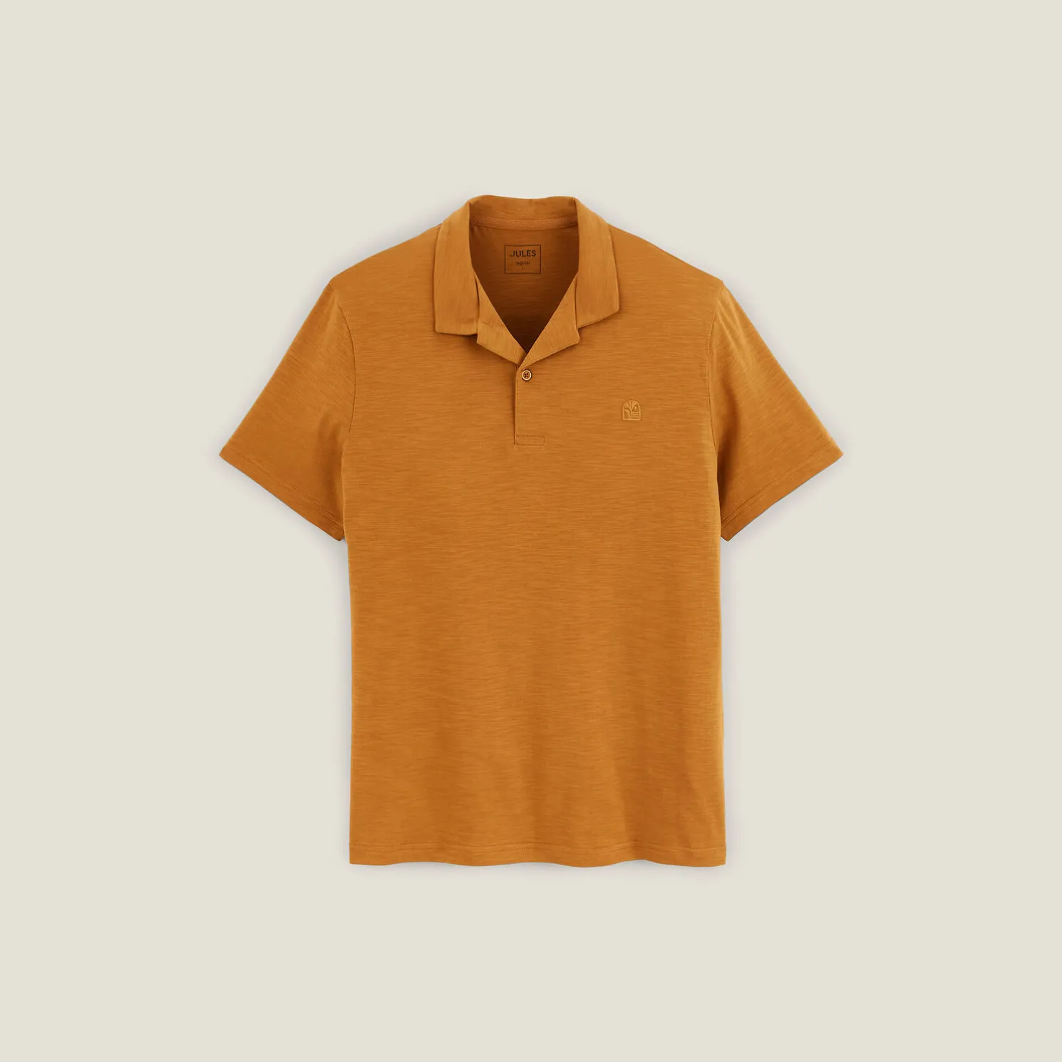 Polo met korte mouwen, borduursel op de borst en h