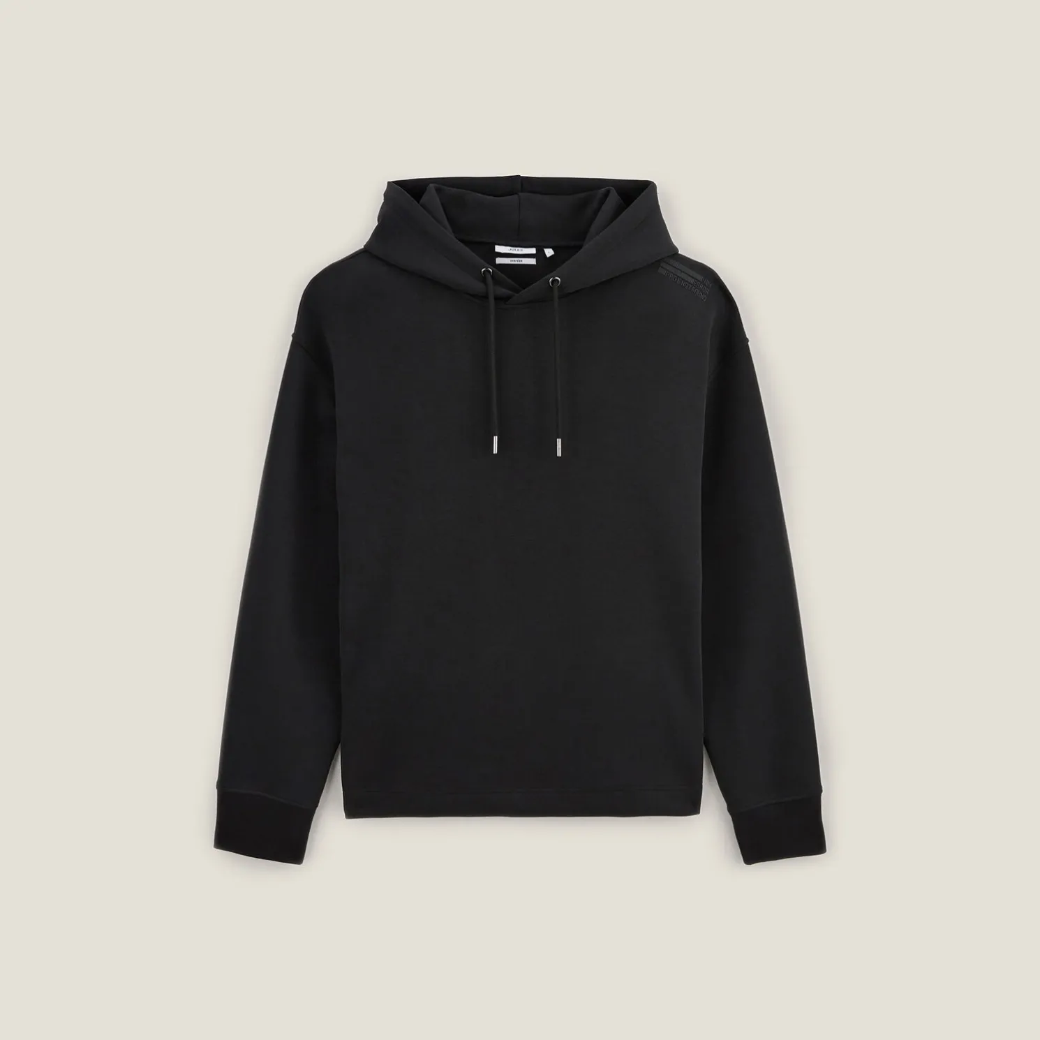 Rechtvallende oversized sweater met kap