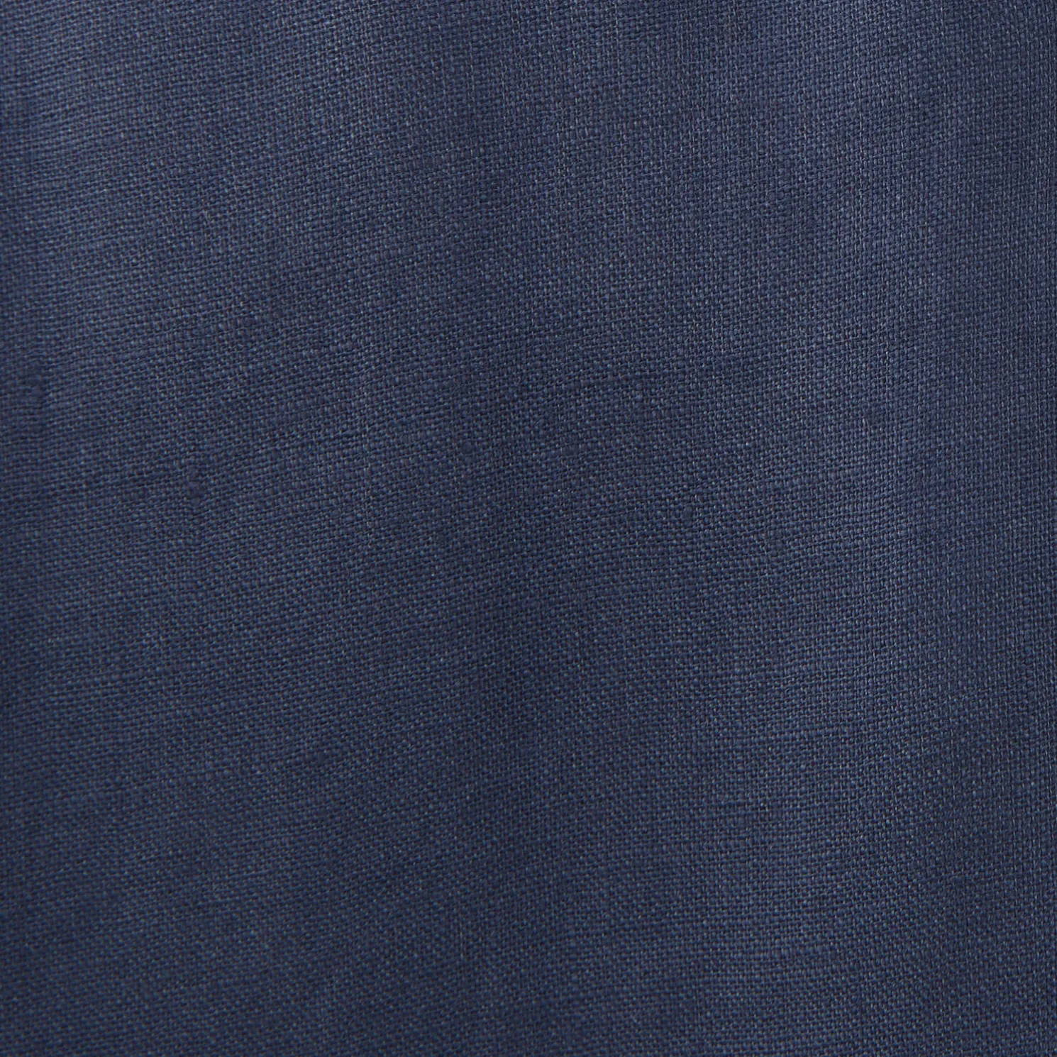 Regular effen hemd in linnen