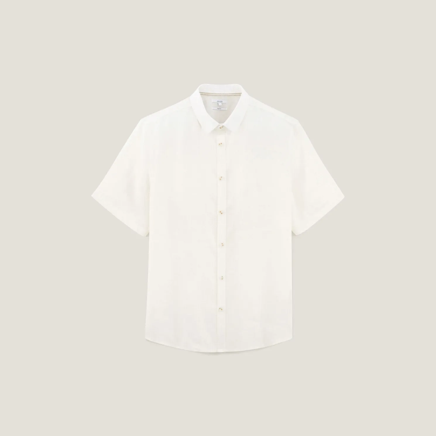 Regular effen hemdje in linnen