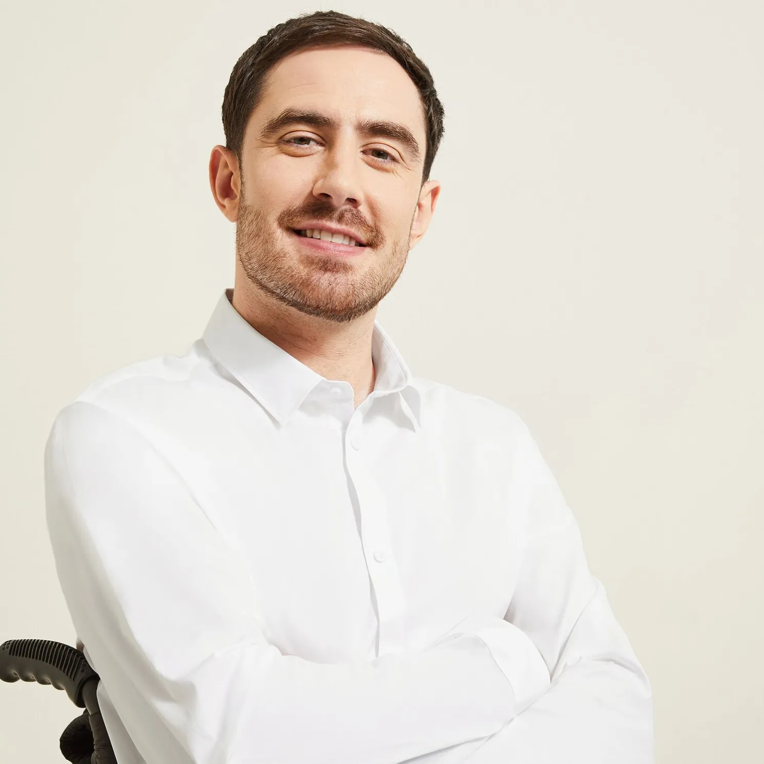 Regular hemd voor personen met beperkte mobiliteit