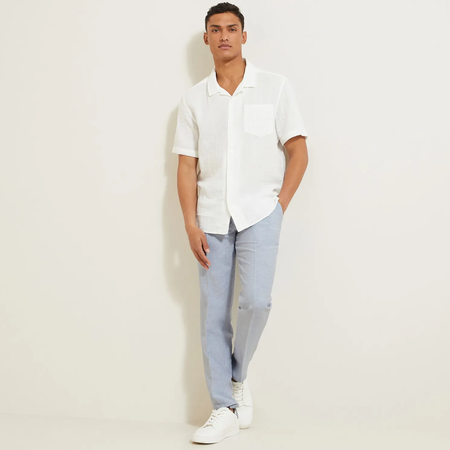 Slim comfortabele kostuumbroek