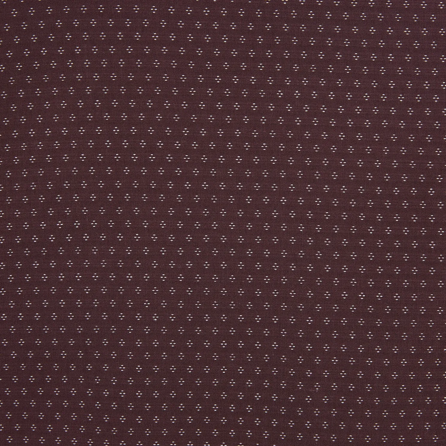 Slim hemd in biokatoen met jacquard microprint