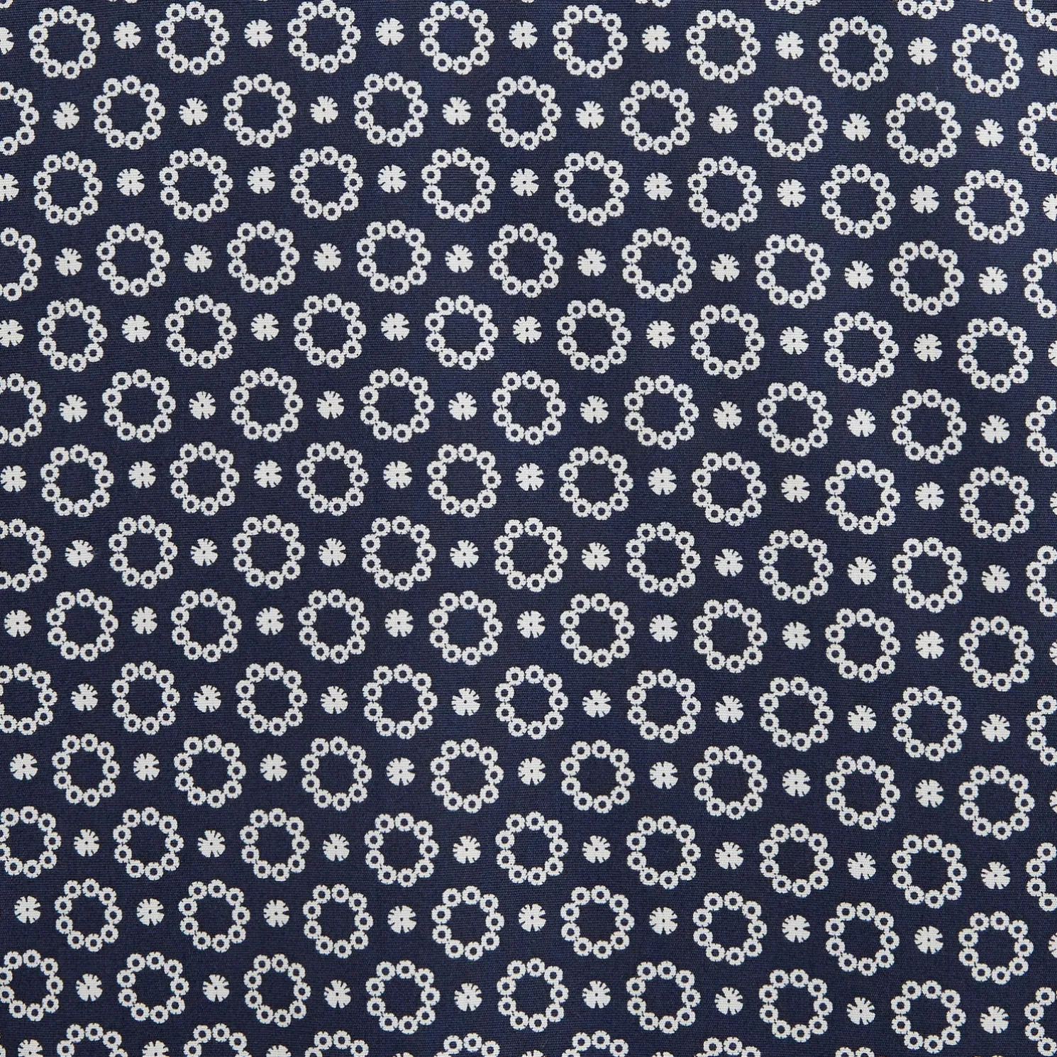 Slim hemdje met geometrische print in biokatoen