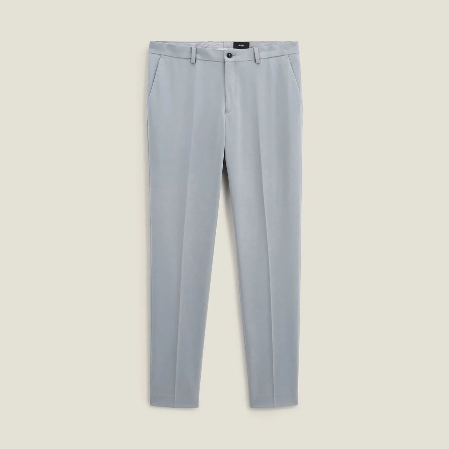 Slim kostuumbroek in twill