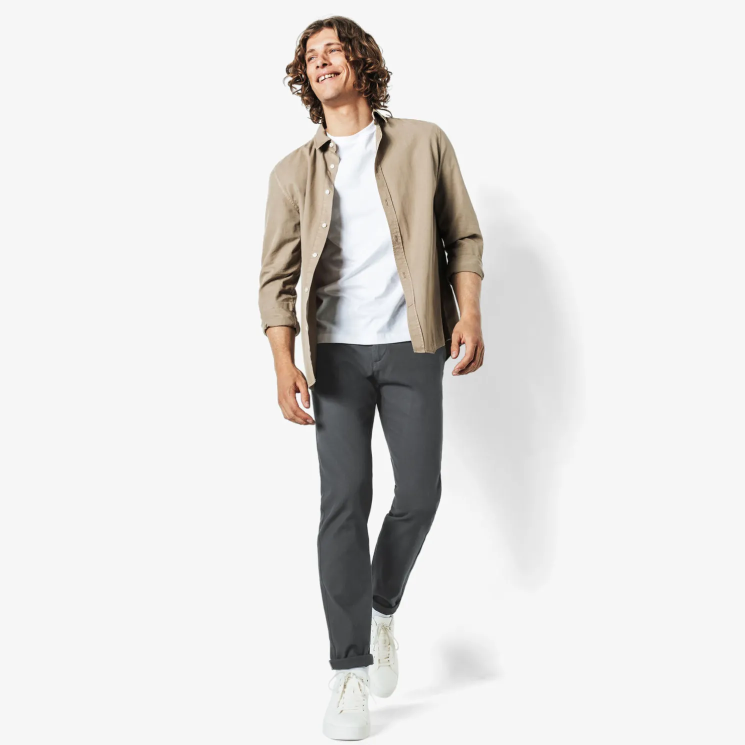 Slim urban chinobroek