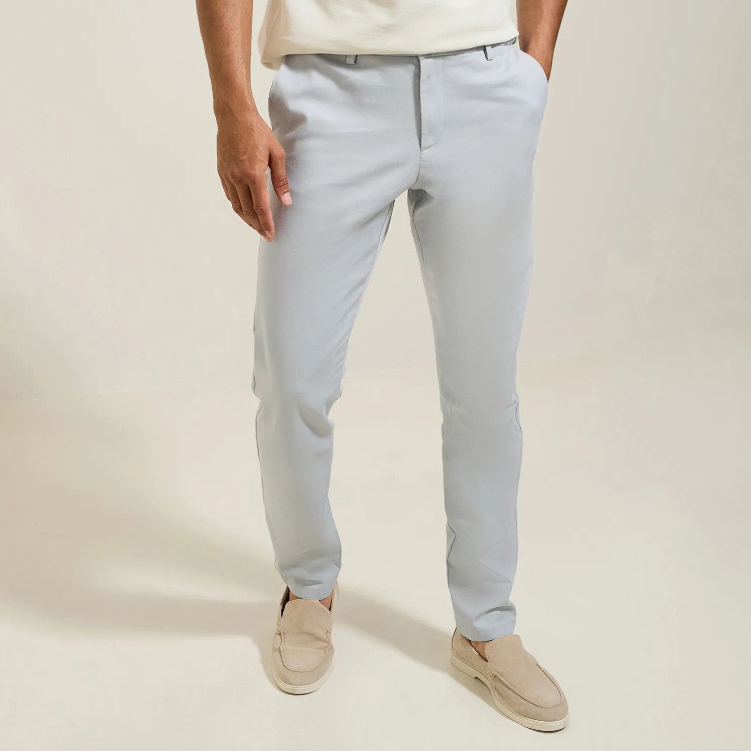 Slim urban chinobroek 