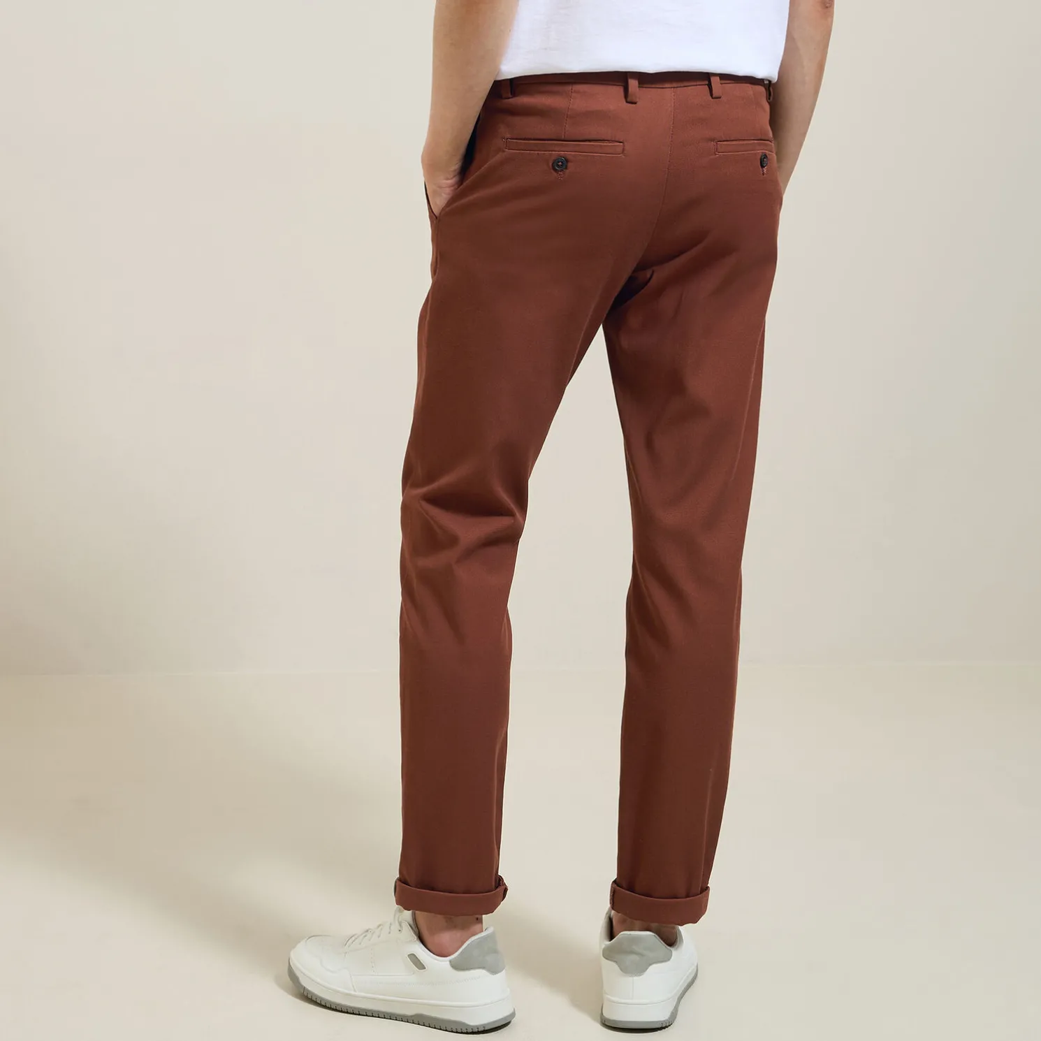 Slim urban chinobroek