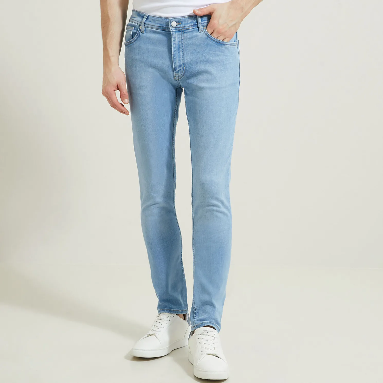 Slim urbanflex jeans met regeneratief katoen