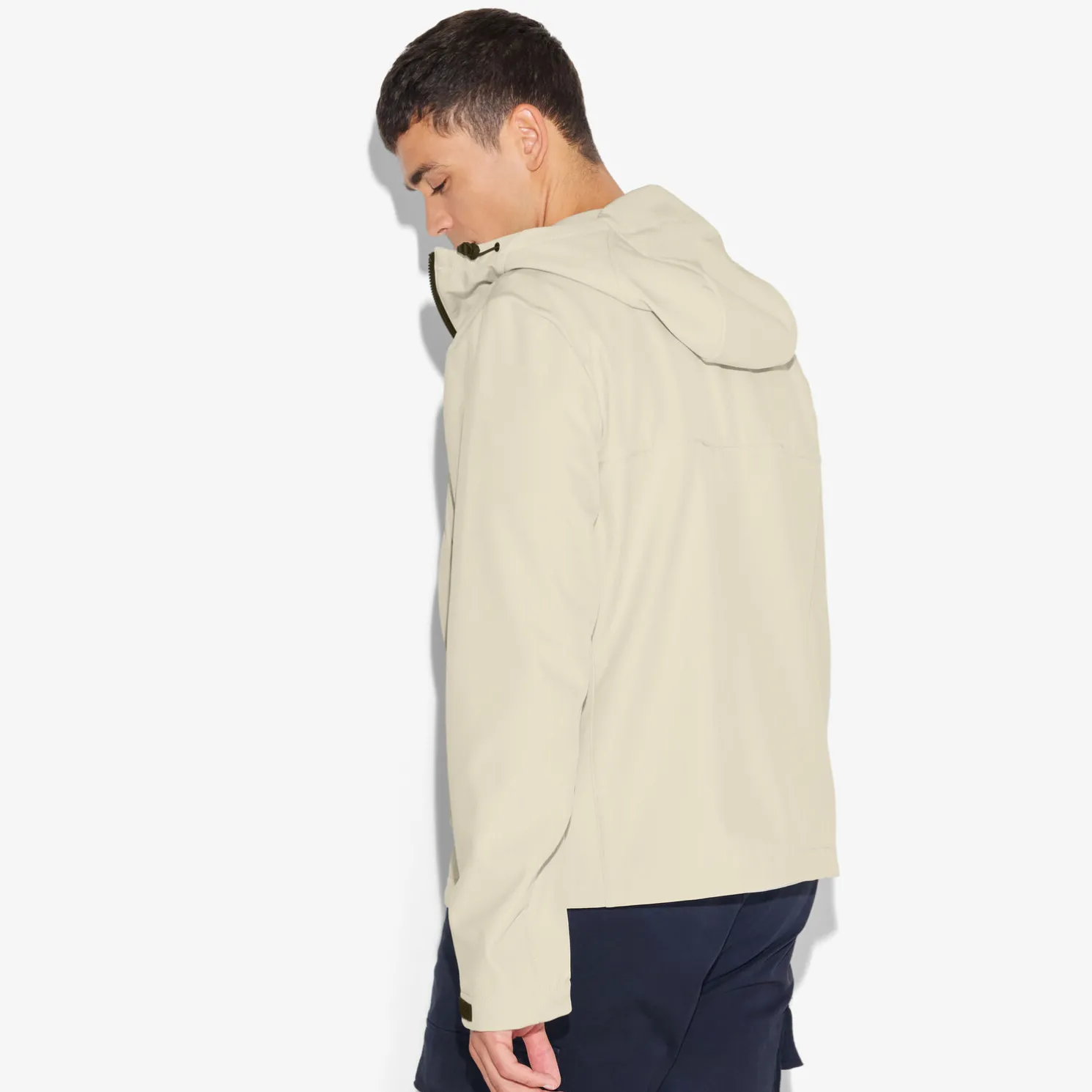 Softshell jack met kap