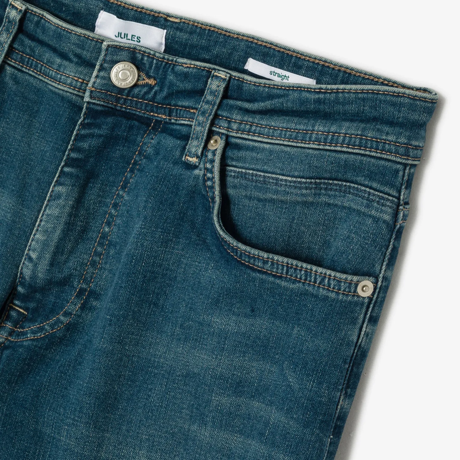 Straight fit jeans, 3 lengtes