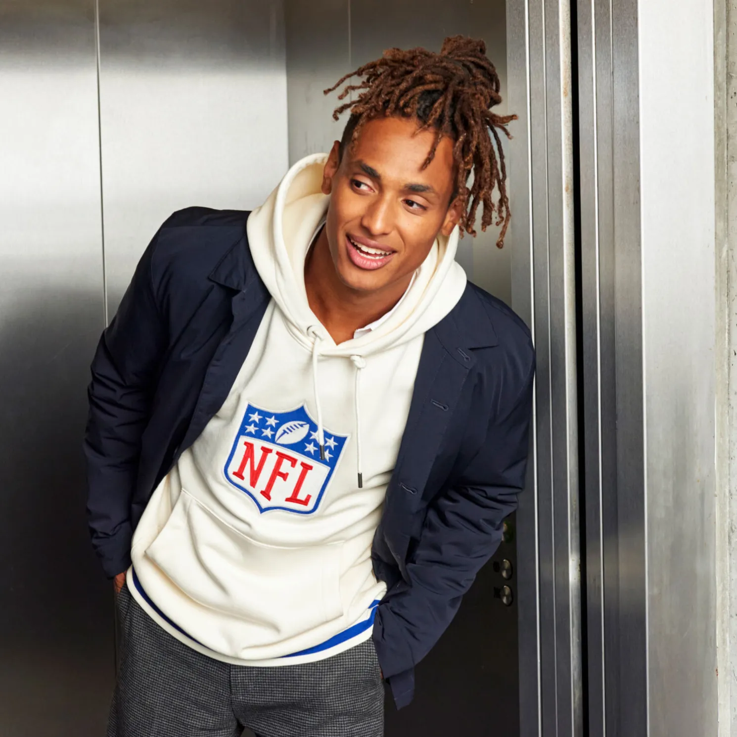 Sweater met kap, NFL-licentie