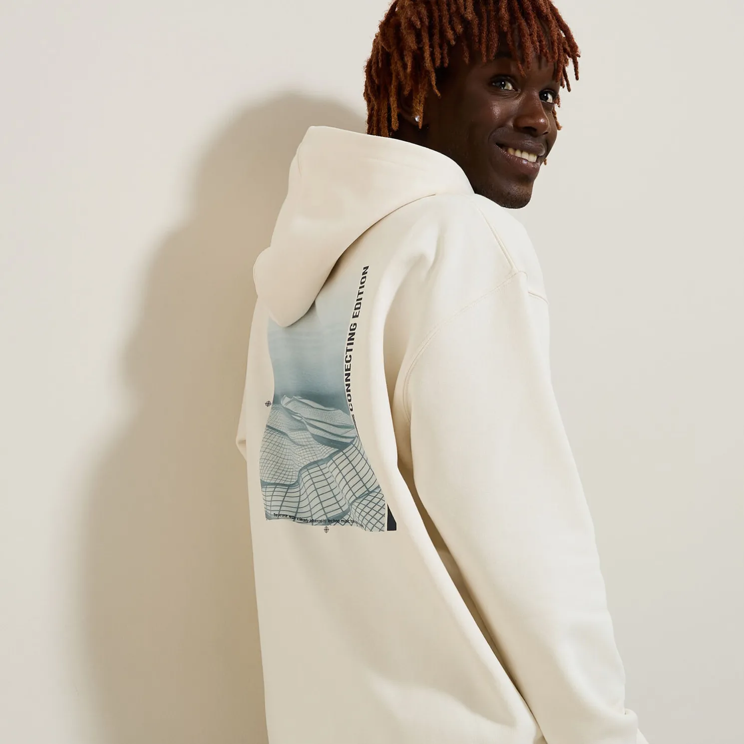 Sweater met kap, oversize