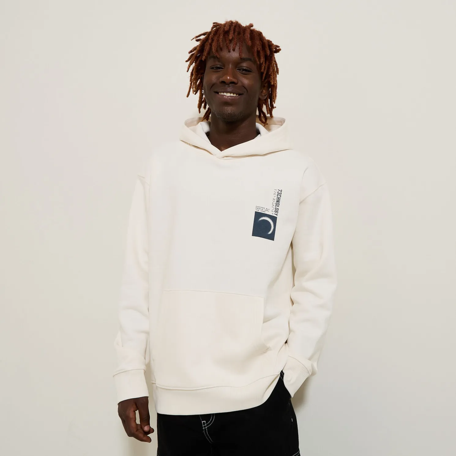 Sweater met kap, oversize