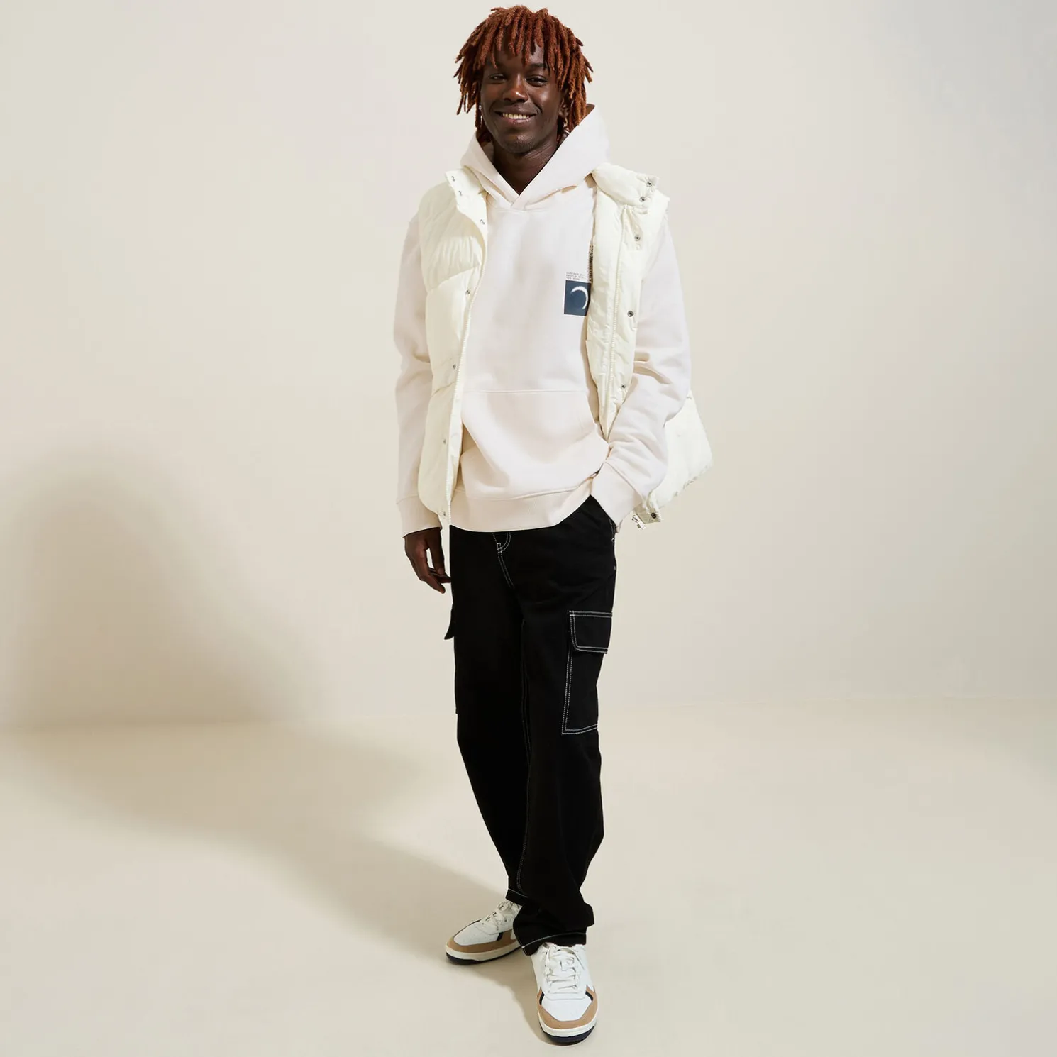 Sweater met kap, oversize