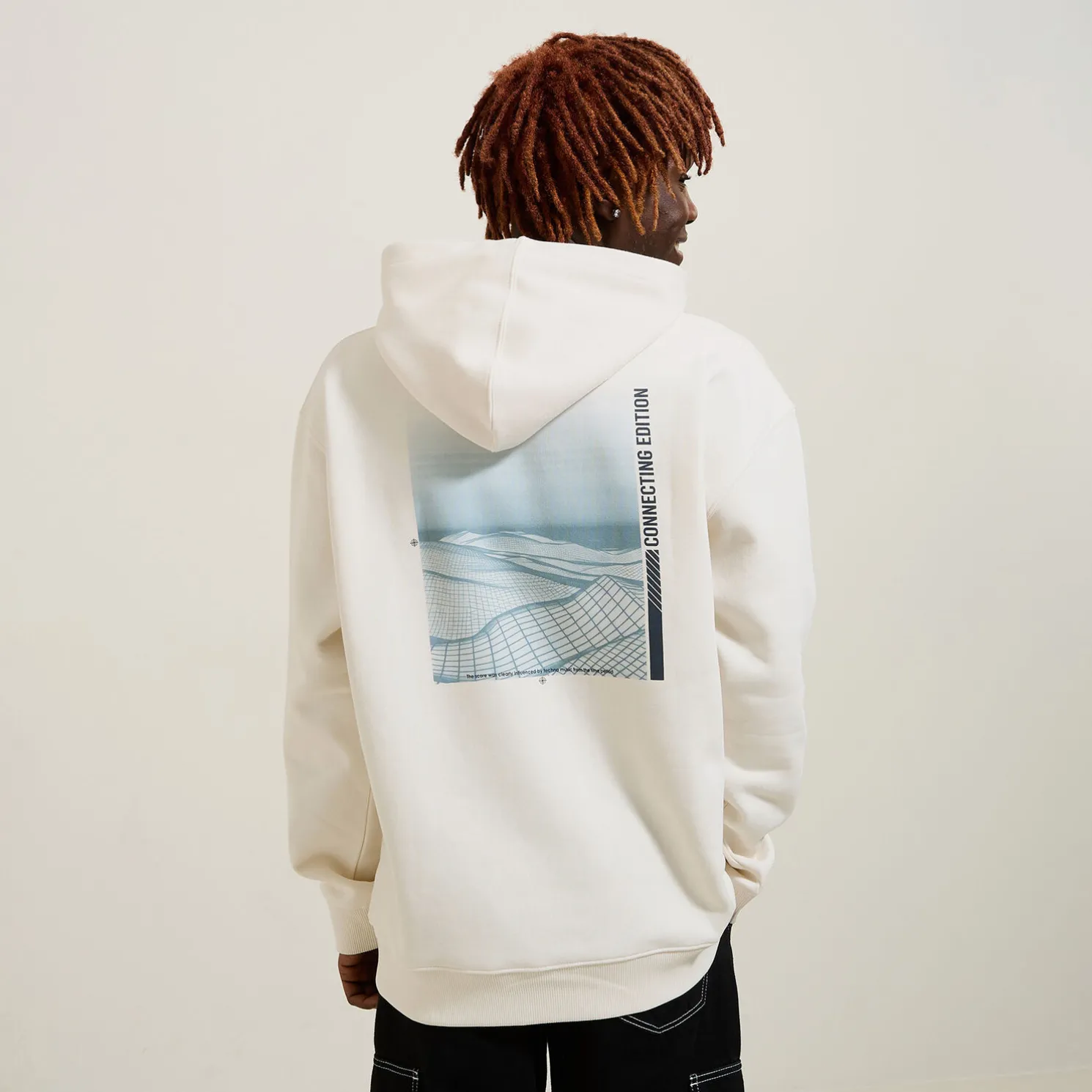 Sweater met kap, oversize