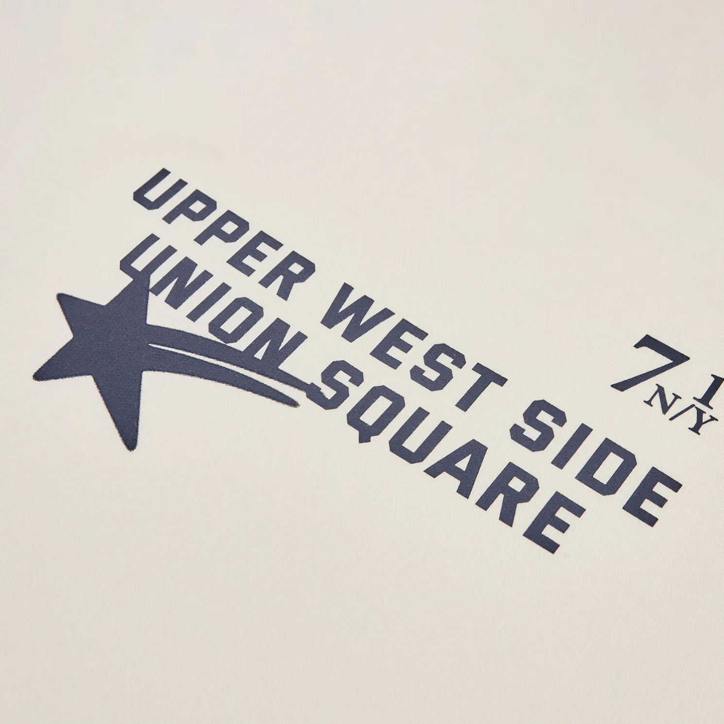 Sweater met ronde hals en print