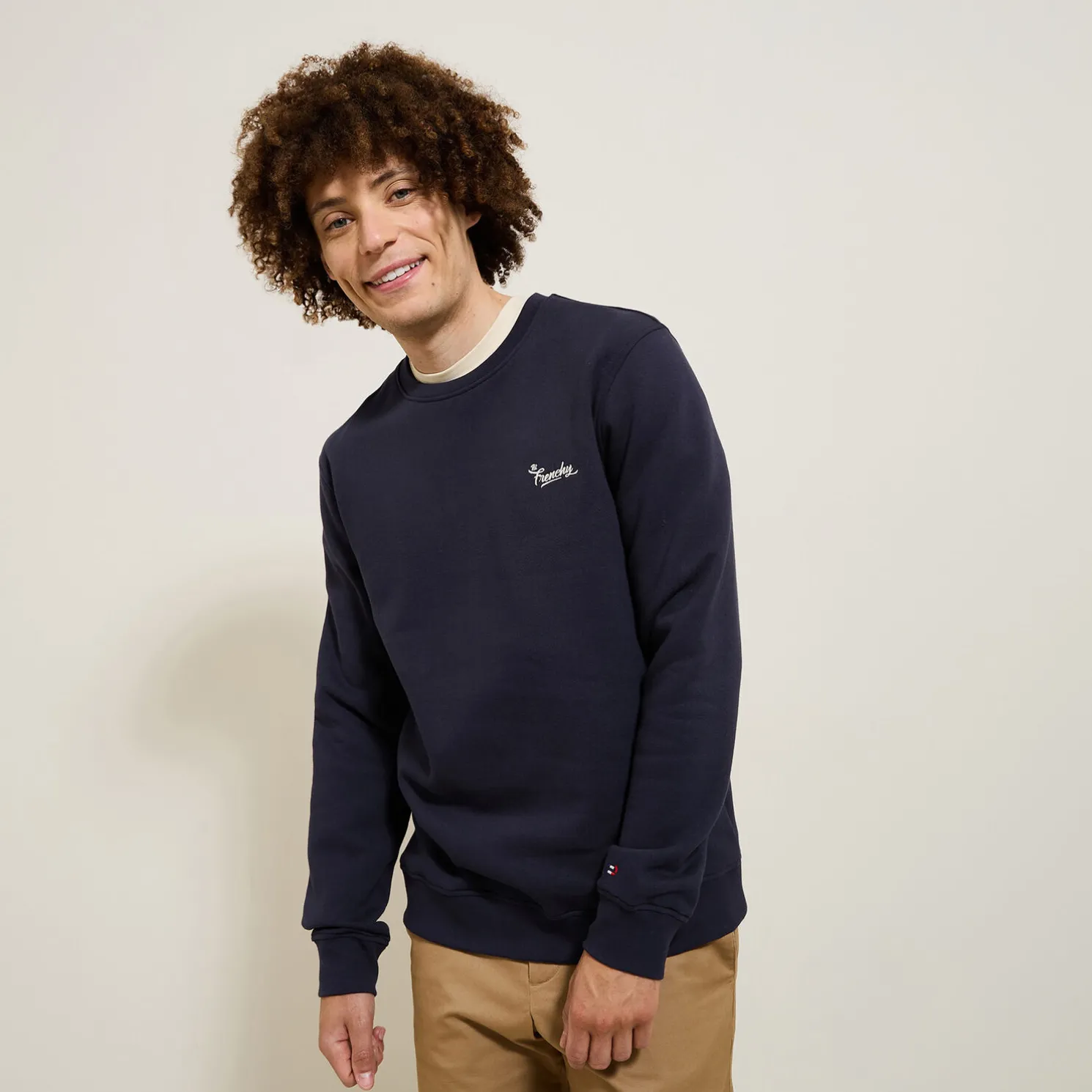 Sweater ronde hals, Made in France