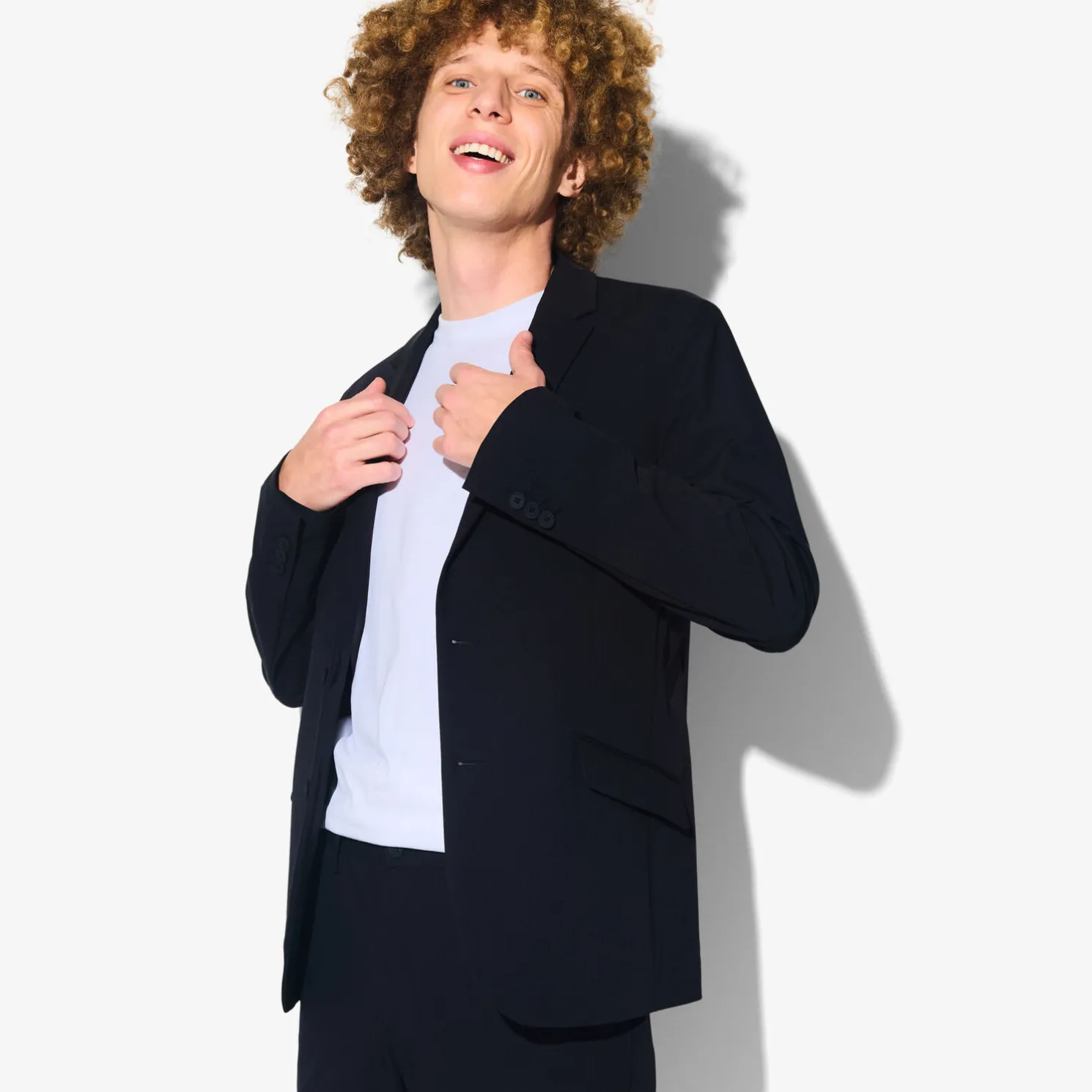 Technisch slim kostuumvest