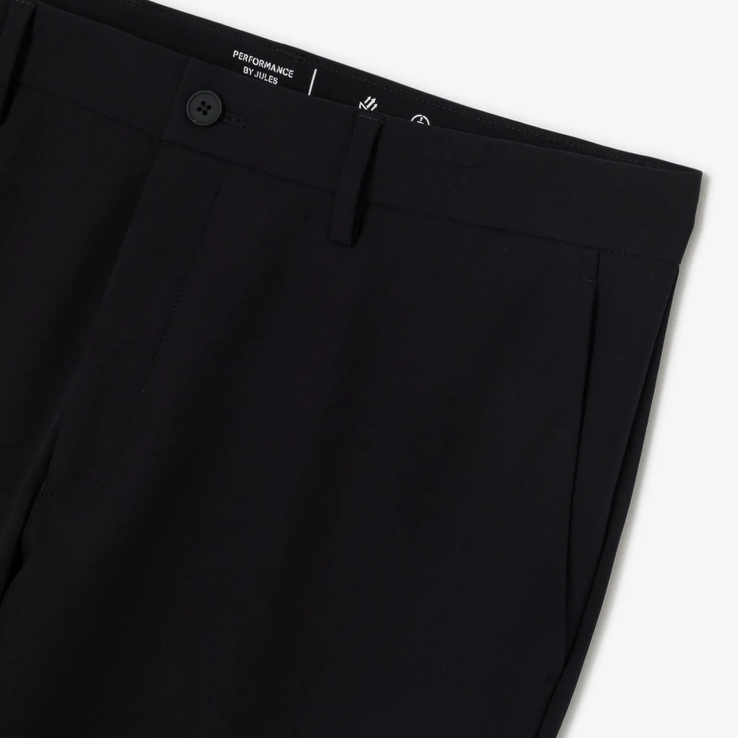 Technische slim fit kostuumbroek