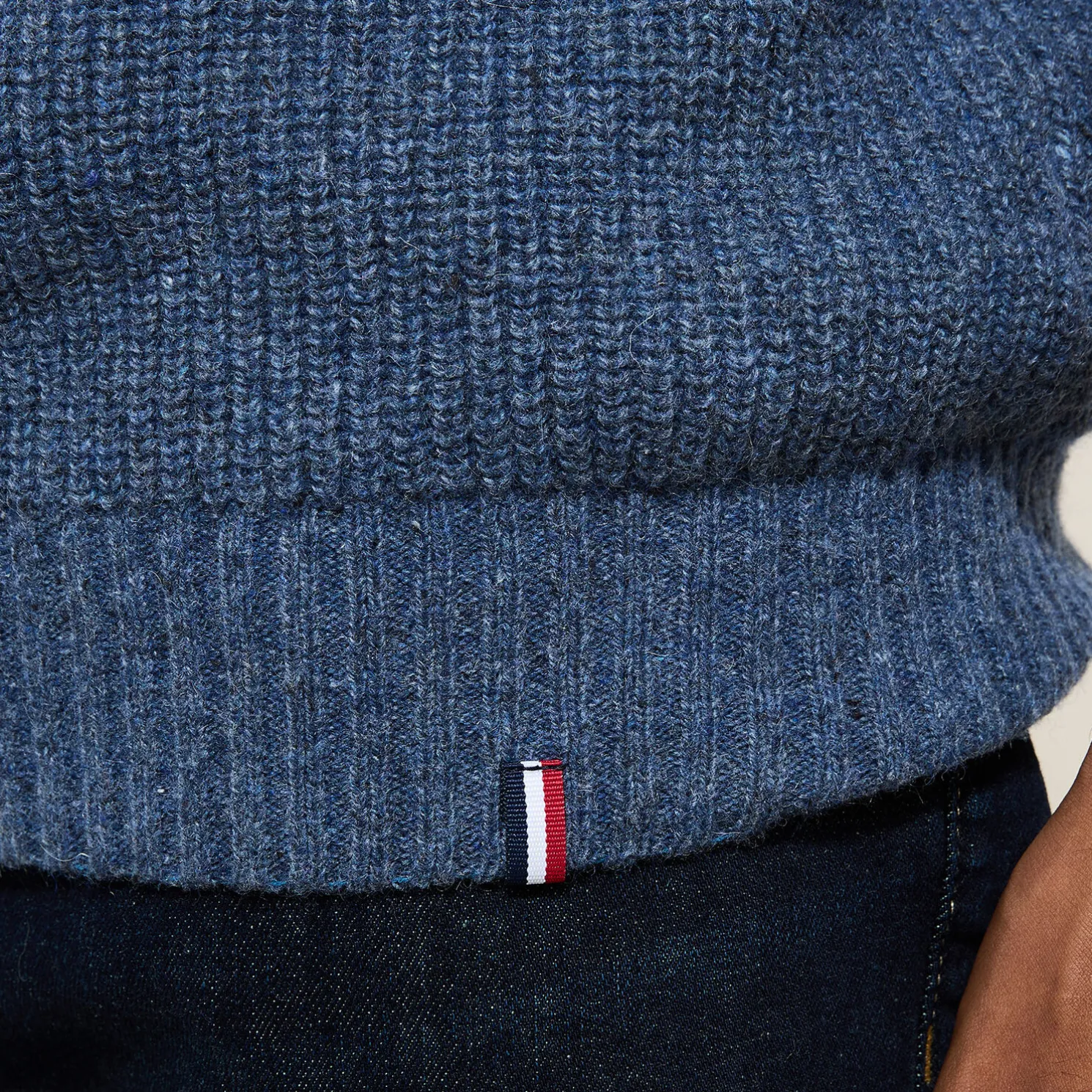 Trui met ronde hals made in France