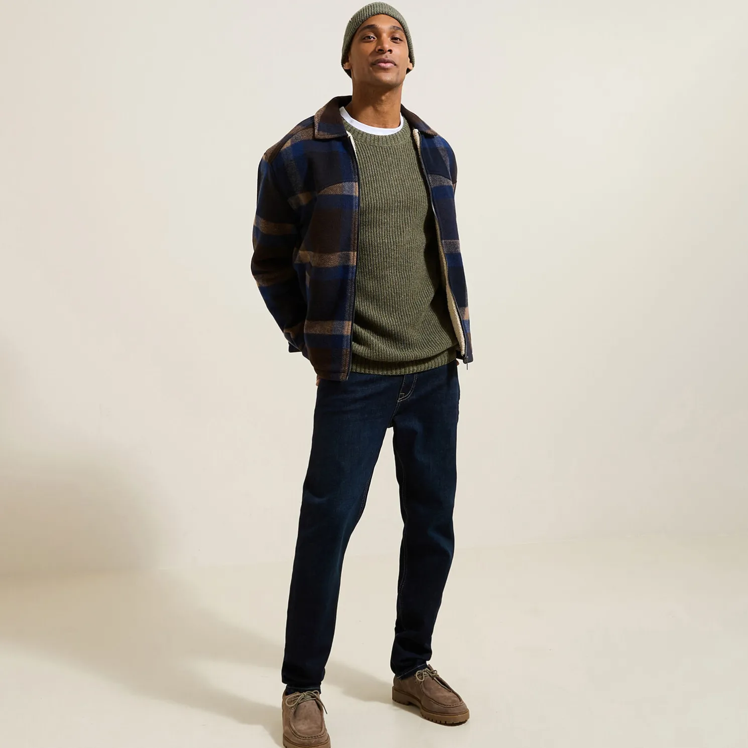 Trui met ronde hals made in France