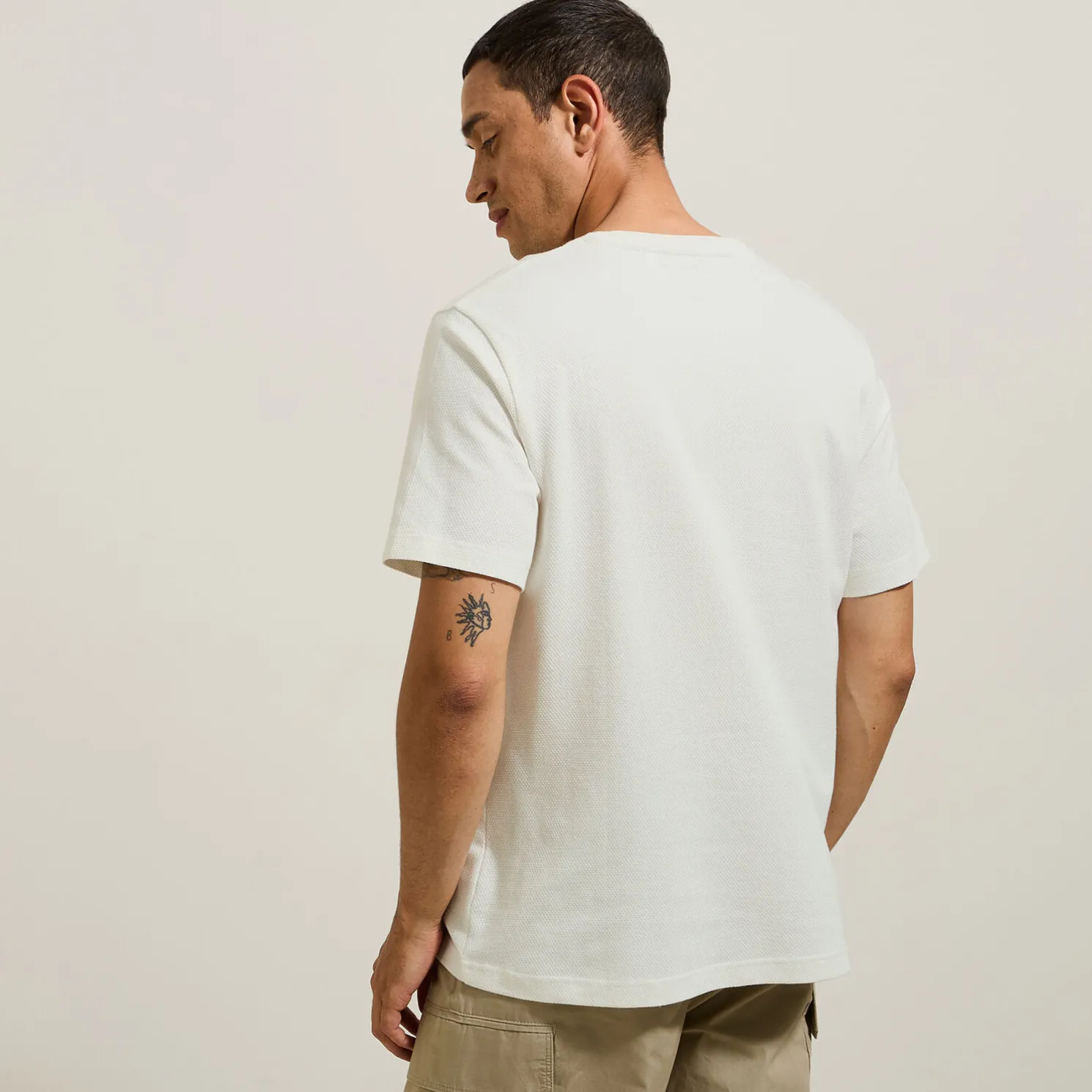 T-shirt, fantasie stof