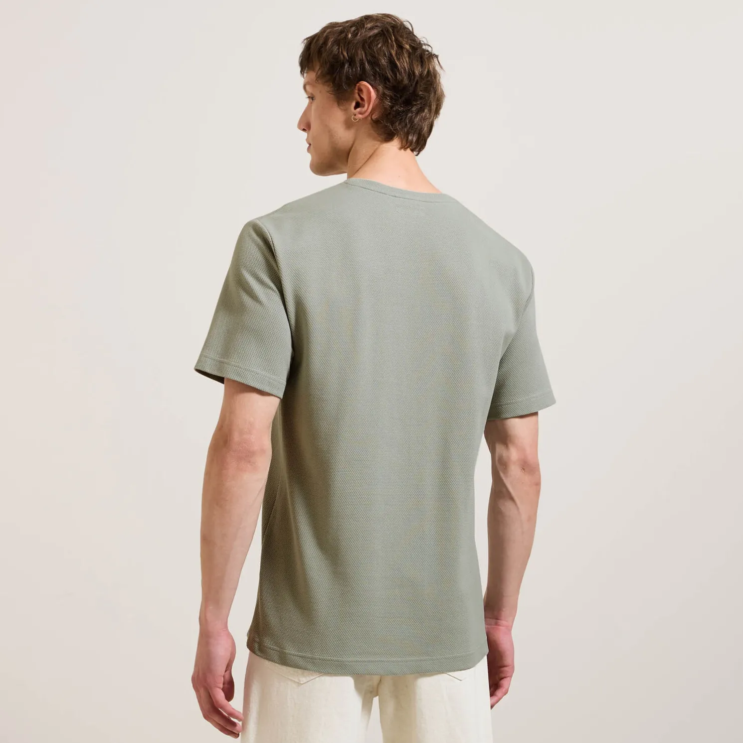 T-shirt, fantasie stof