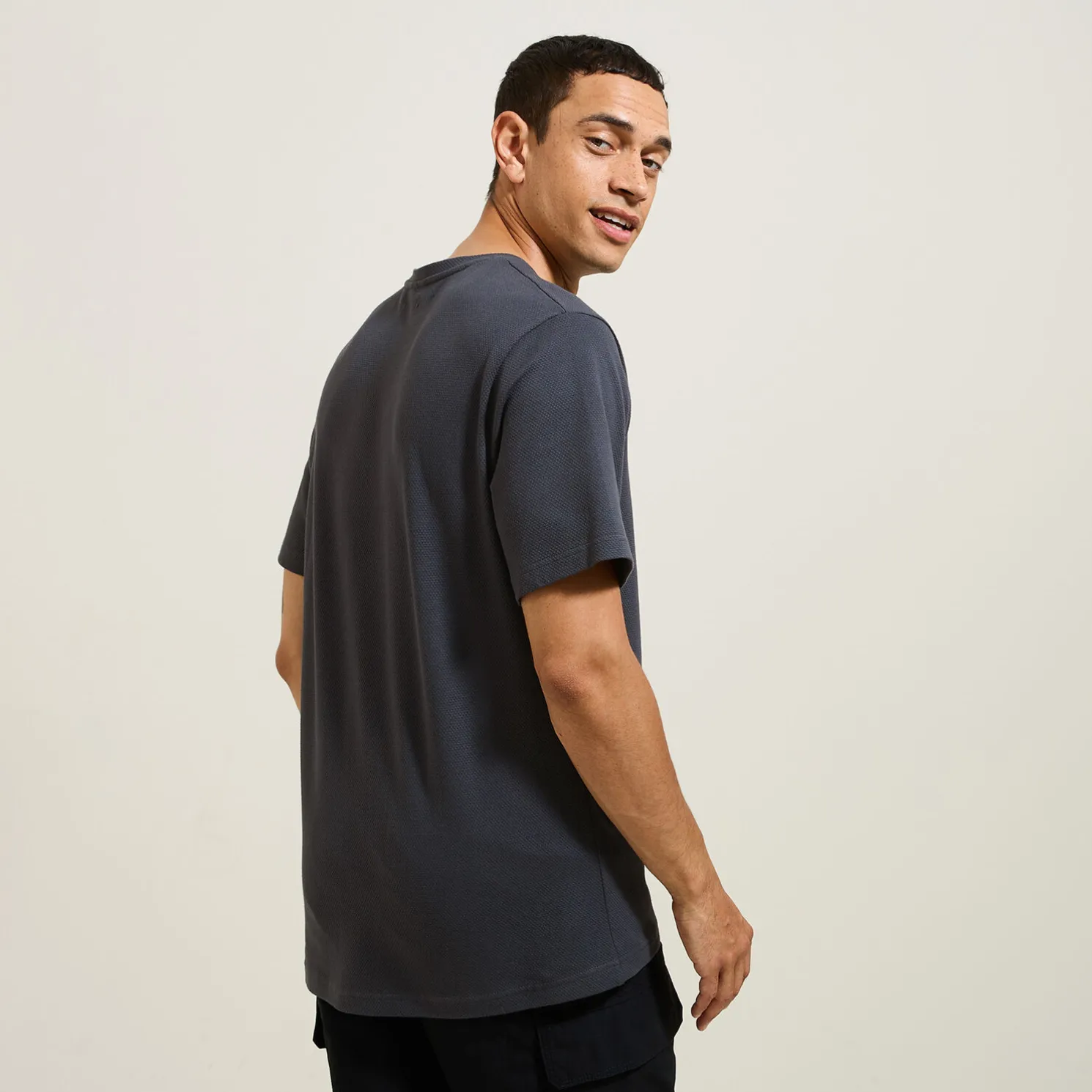 T-shirt, fantasie stof