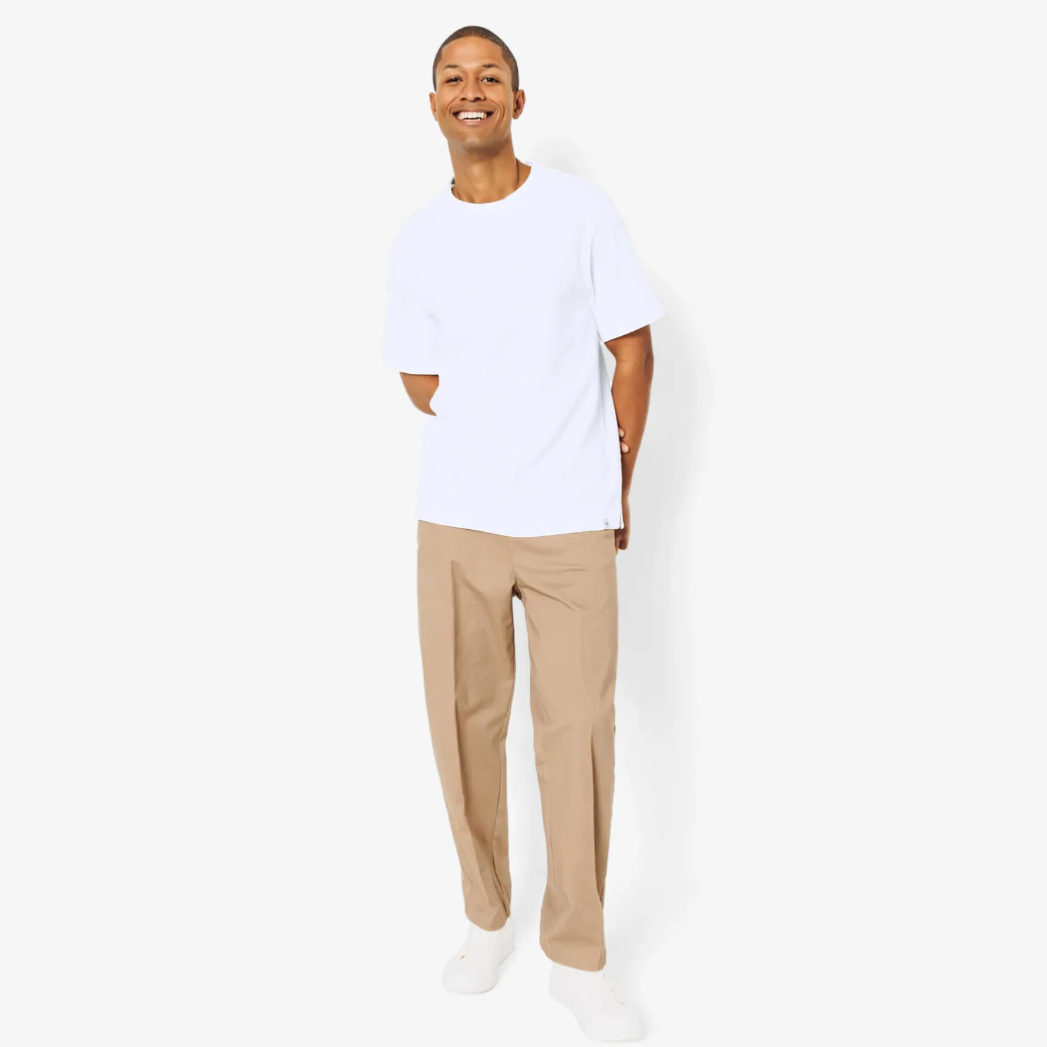 T-shirt in fantasiestof