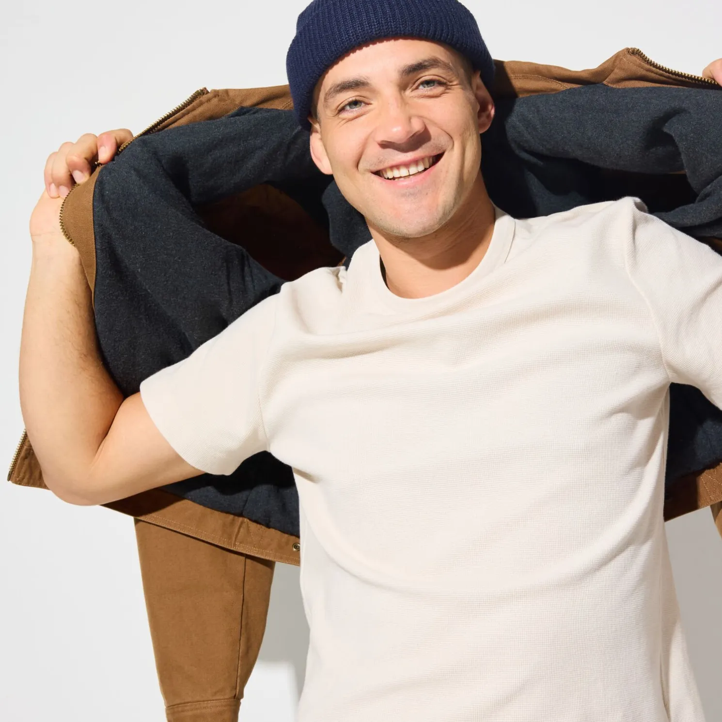 T-shirt in fantasiestof