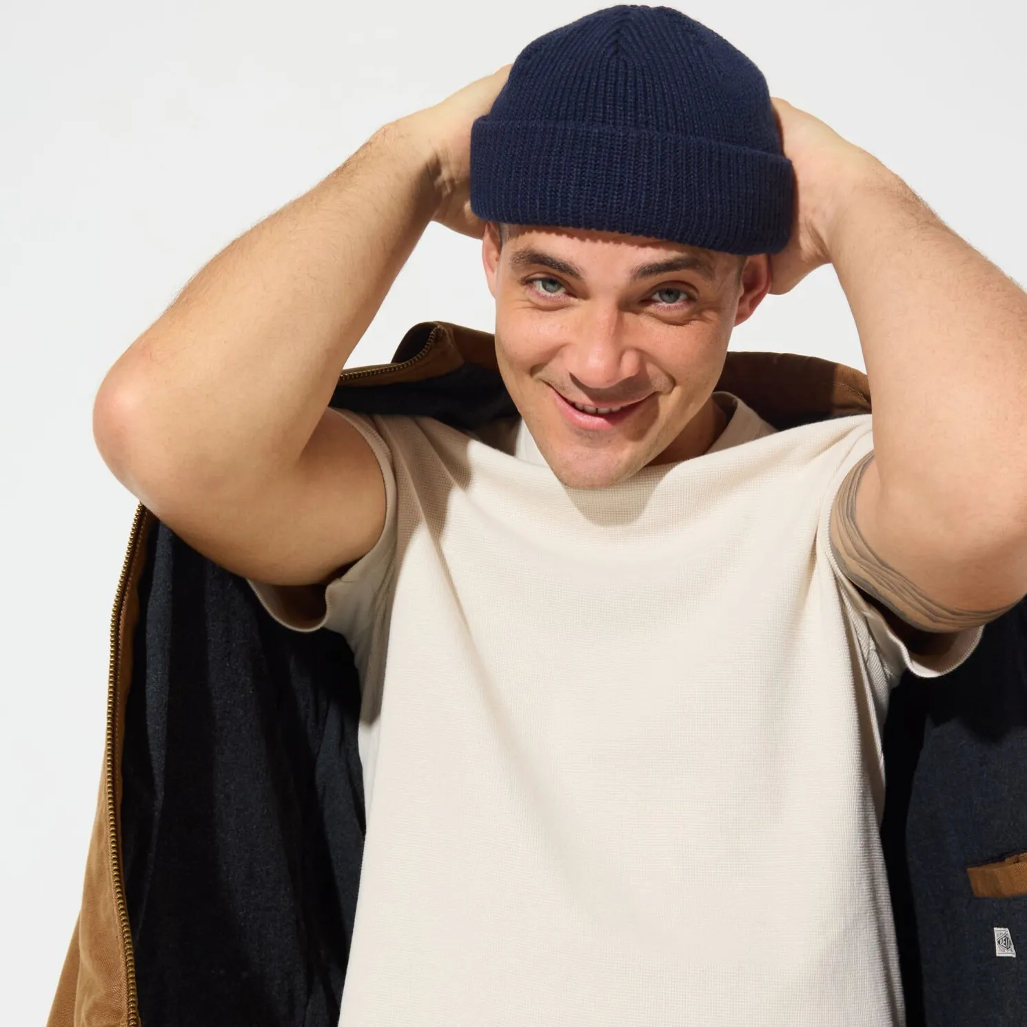 T-shirt in fantasiestof