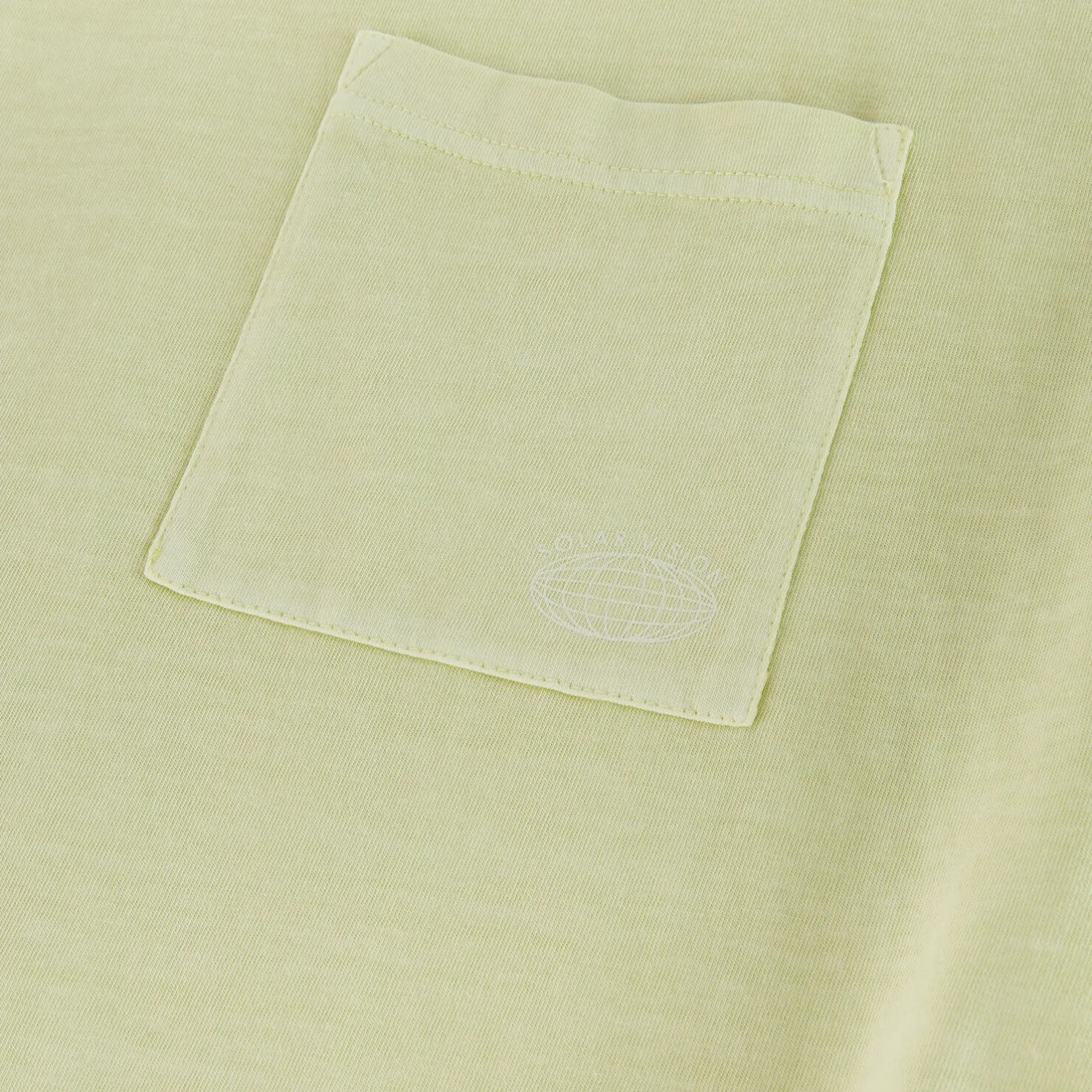 T-shirt in katoen met borstzakje