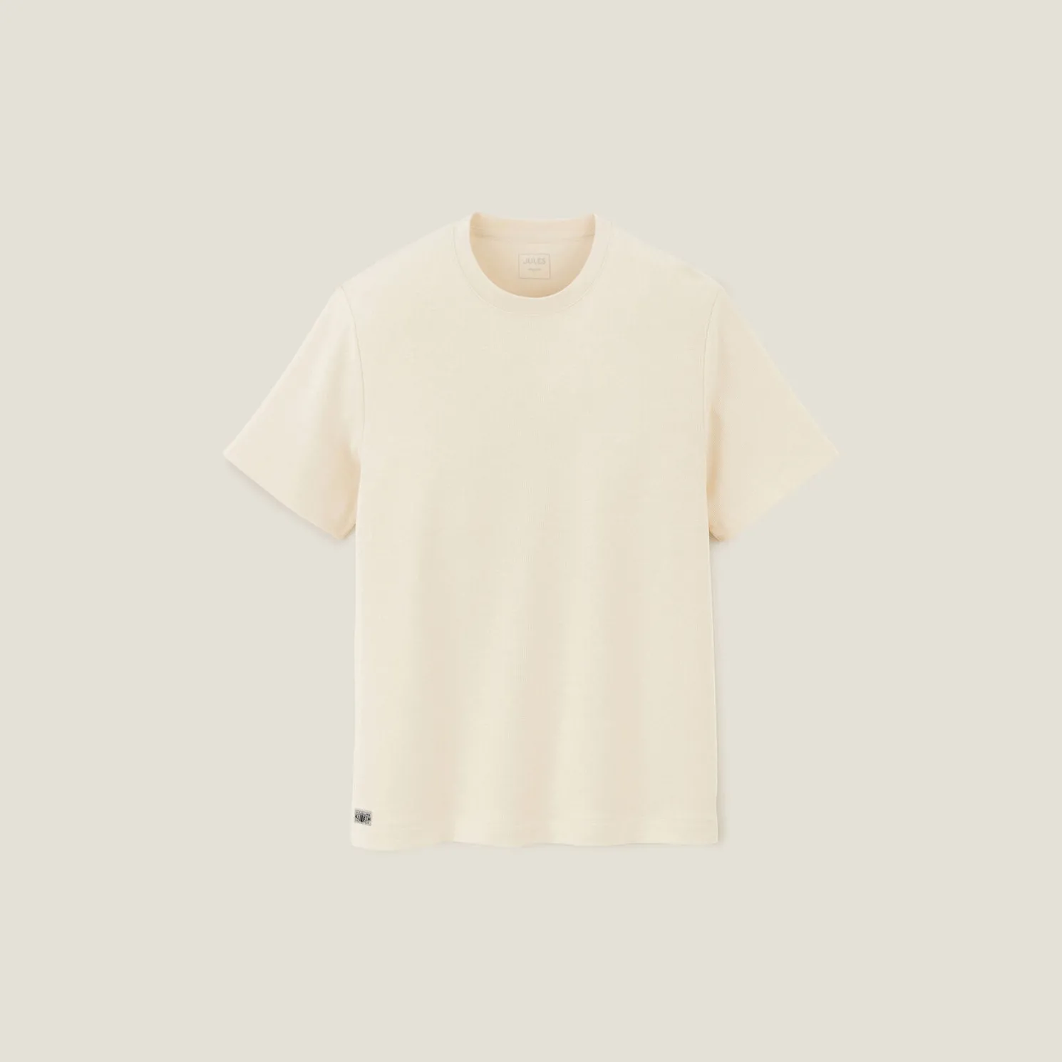 T-shirt in reliëfstof