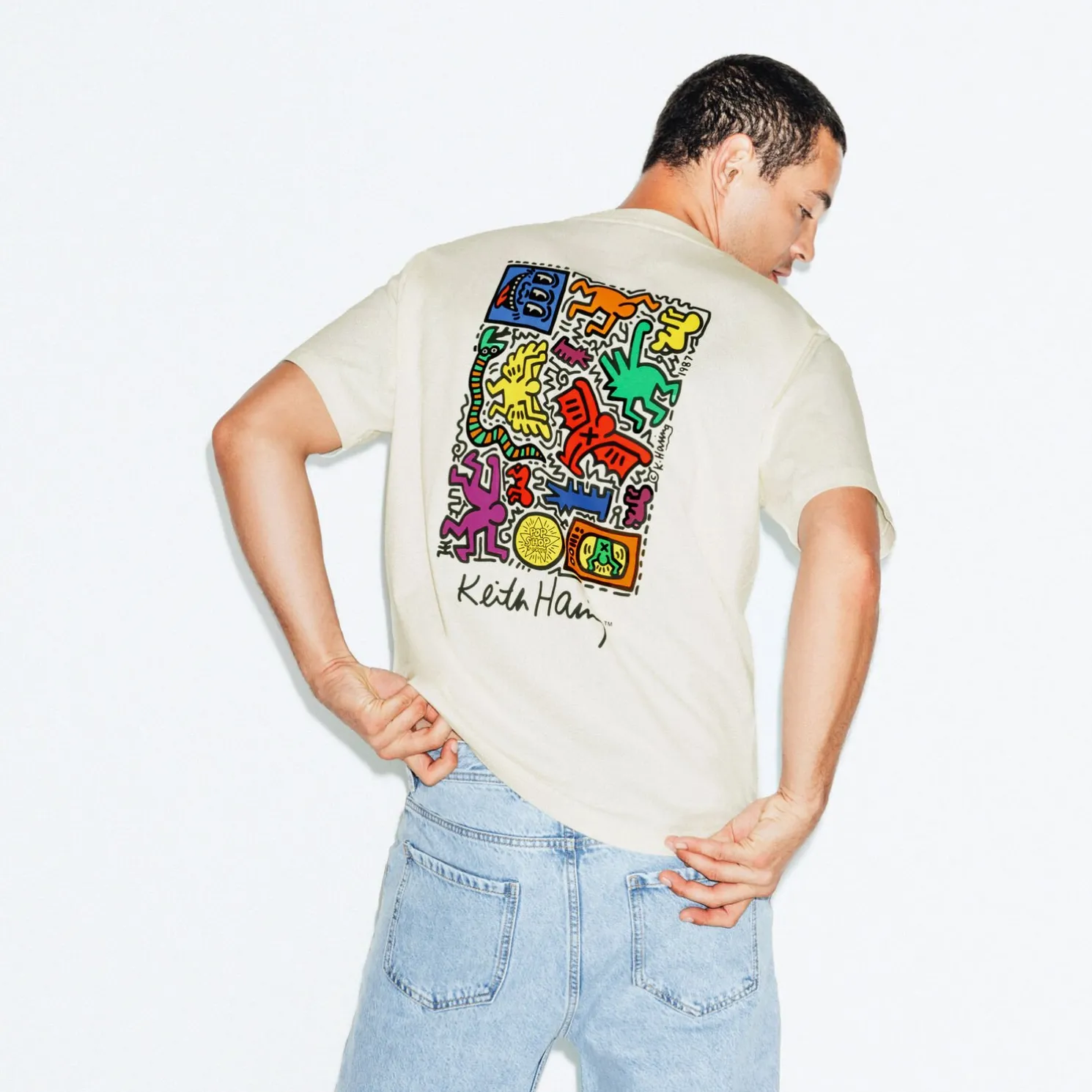 T-shirt, Keith Haring-licentie