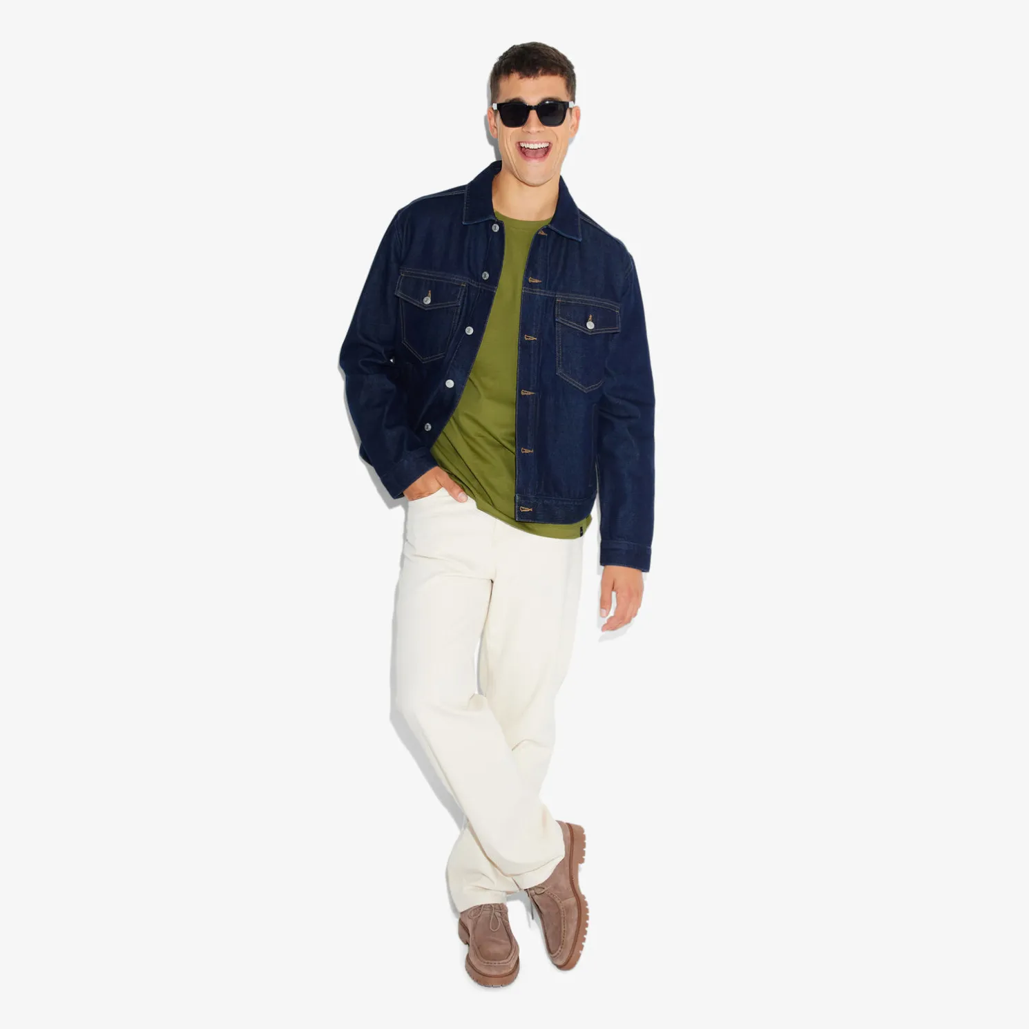 T-shirt 'Le Parfait by JULES' in biologisch katoen