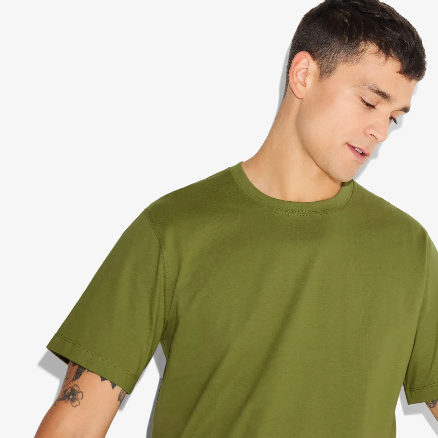 T-shirt 'Le Parfait by JULES' in biologisch katoen