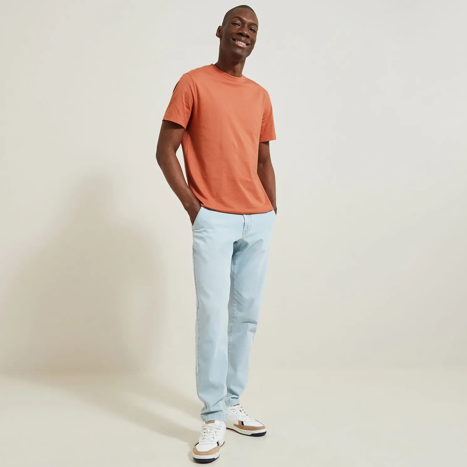 T-shirt 'Le Parfait by JULES' in biologisch katoen