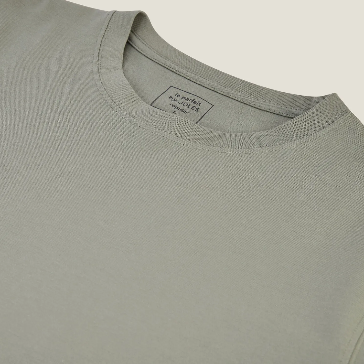 T-shirt 'Le Parfait by JULES' in biologisch katoen