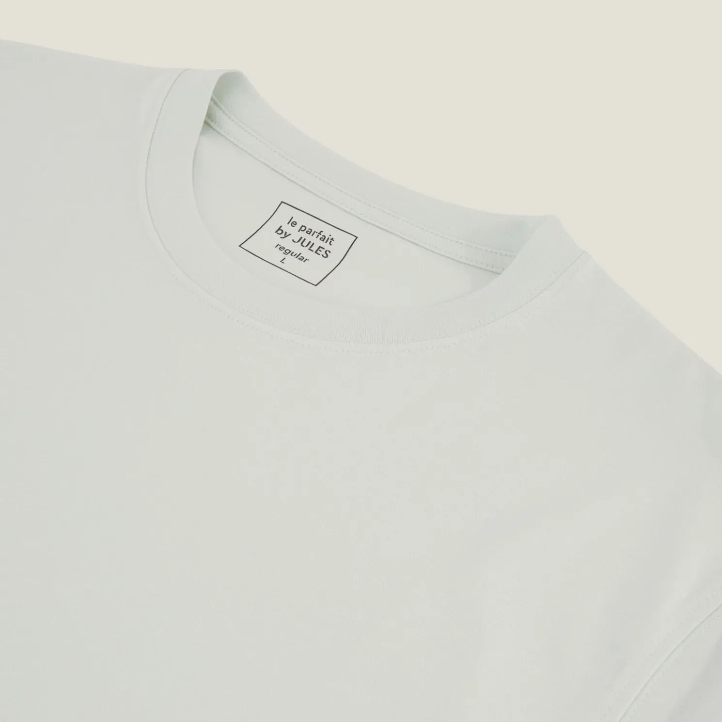 T-shirt 'Le Parfait by JULES' in biologisch katoen